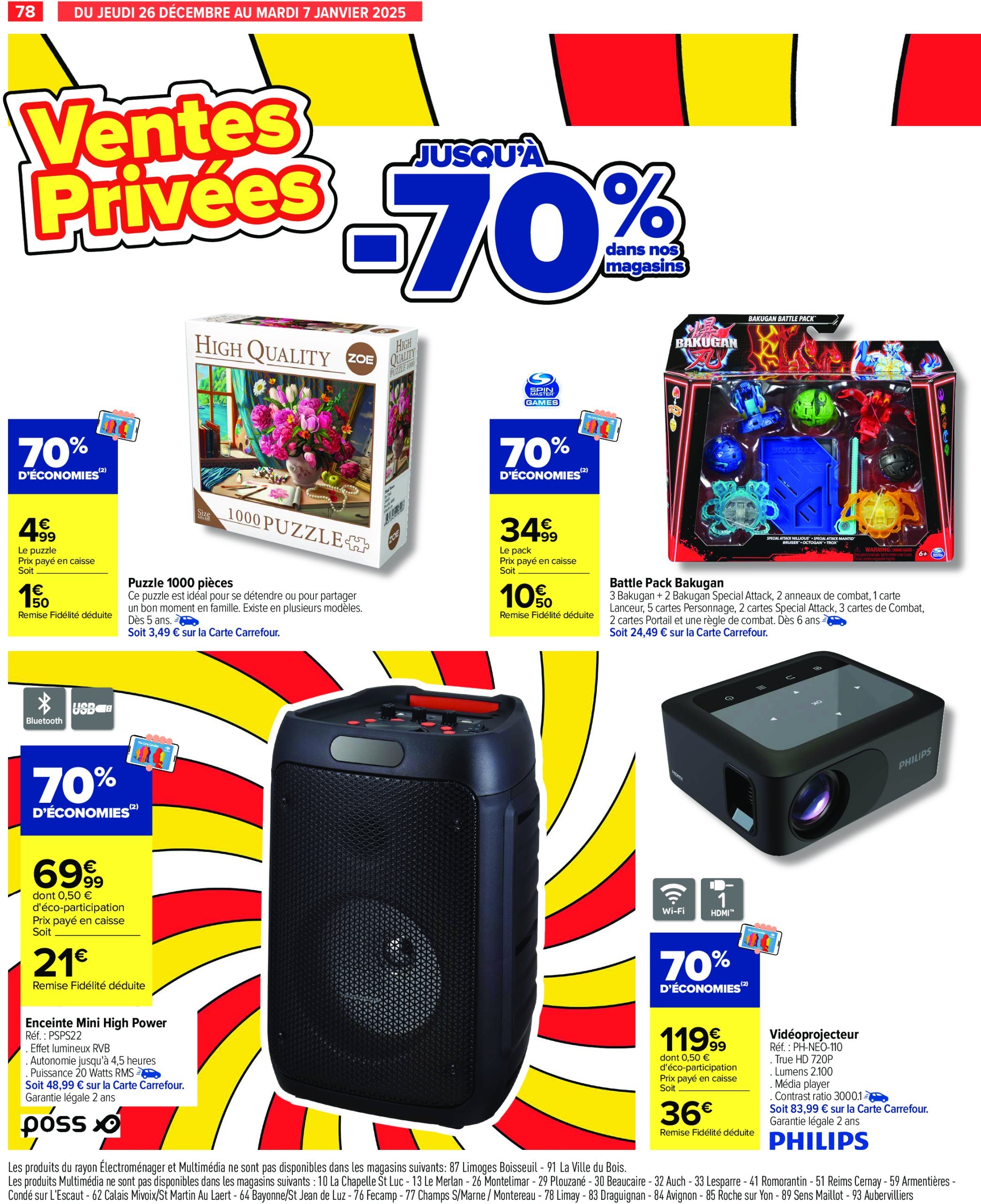 carrefour - Catalogue Carrefour valable dès 26/12 - 06/01 - page: 84