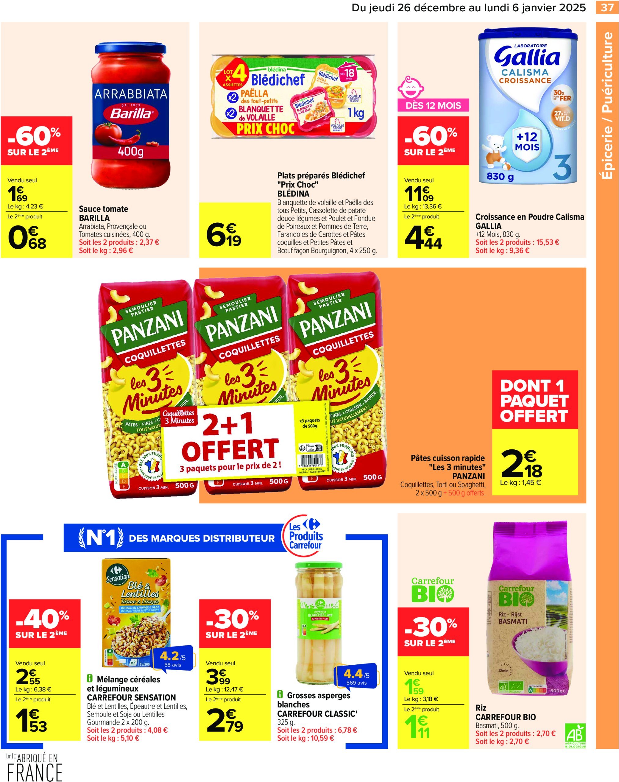 carrefour - Catalogue Carrefour valable dès 26/12 - 06/01 - page: 43