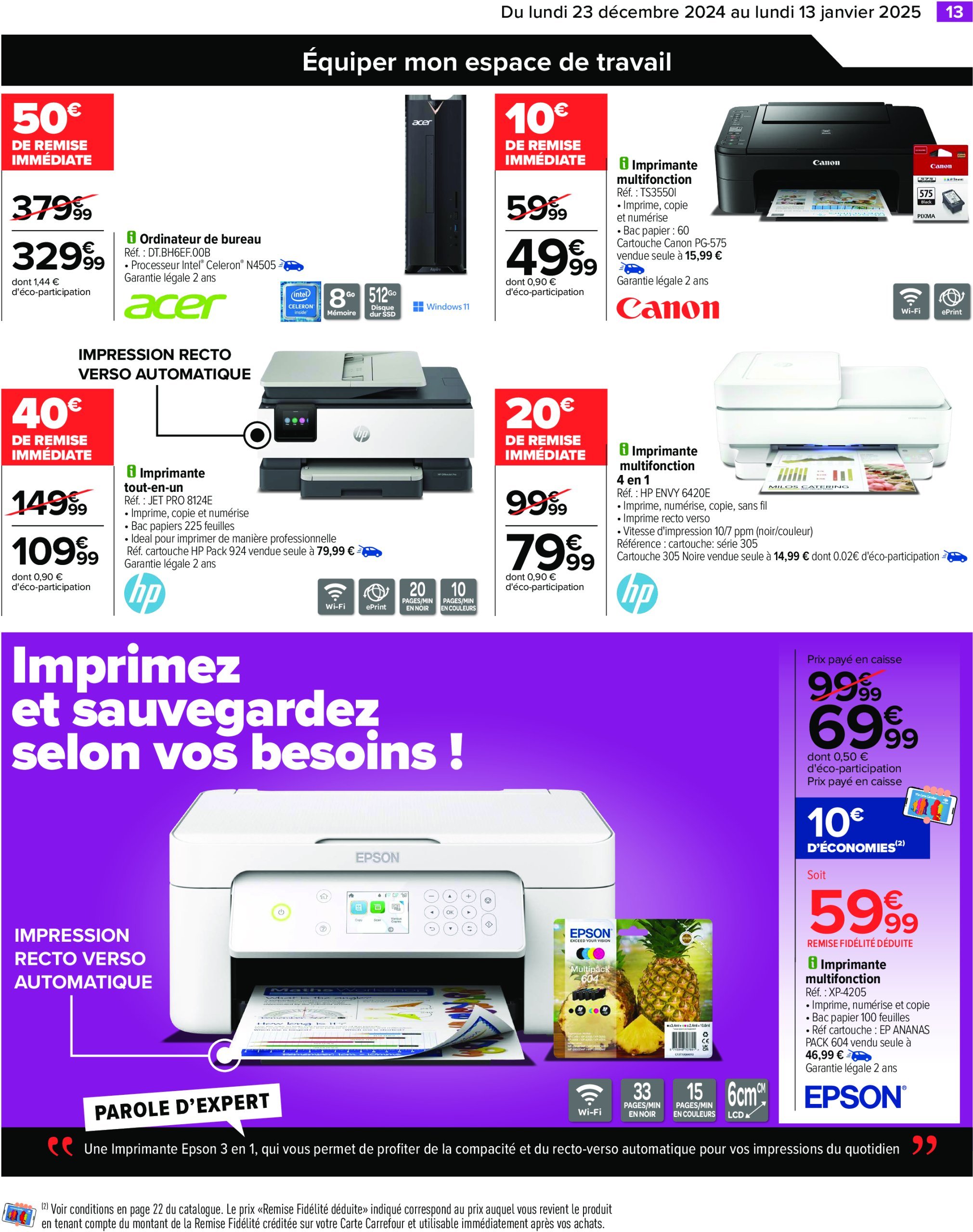 carrefour - Catalogue Carrefour - Électroménager valable dès 23/12 - 13/01 - page: 17