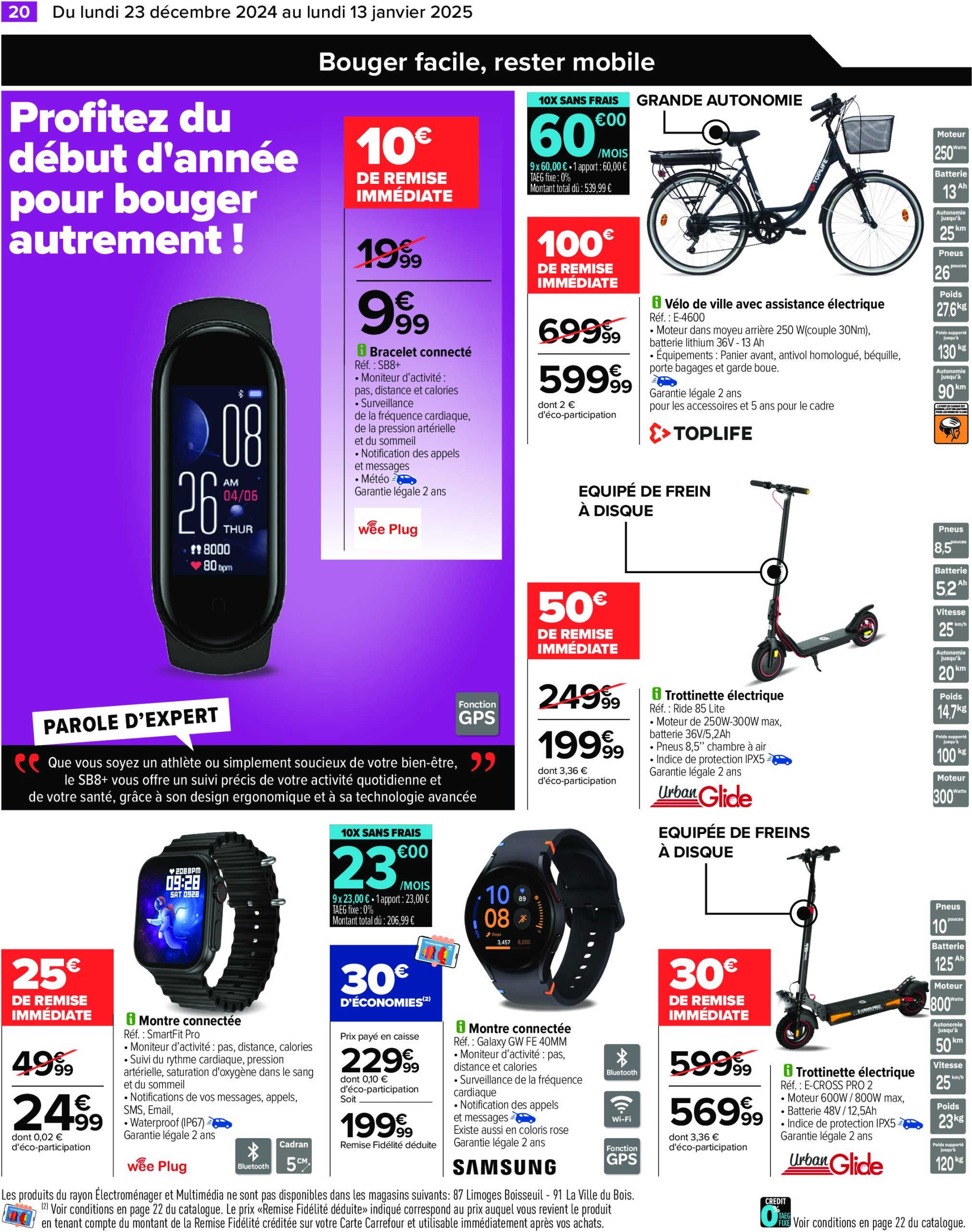 carrefour - Catalogue Carrefour - Électroménager valable dès 23/12 - 13/01 - page: 24