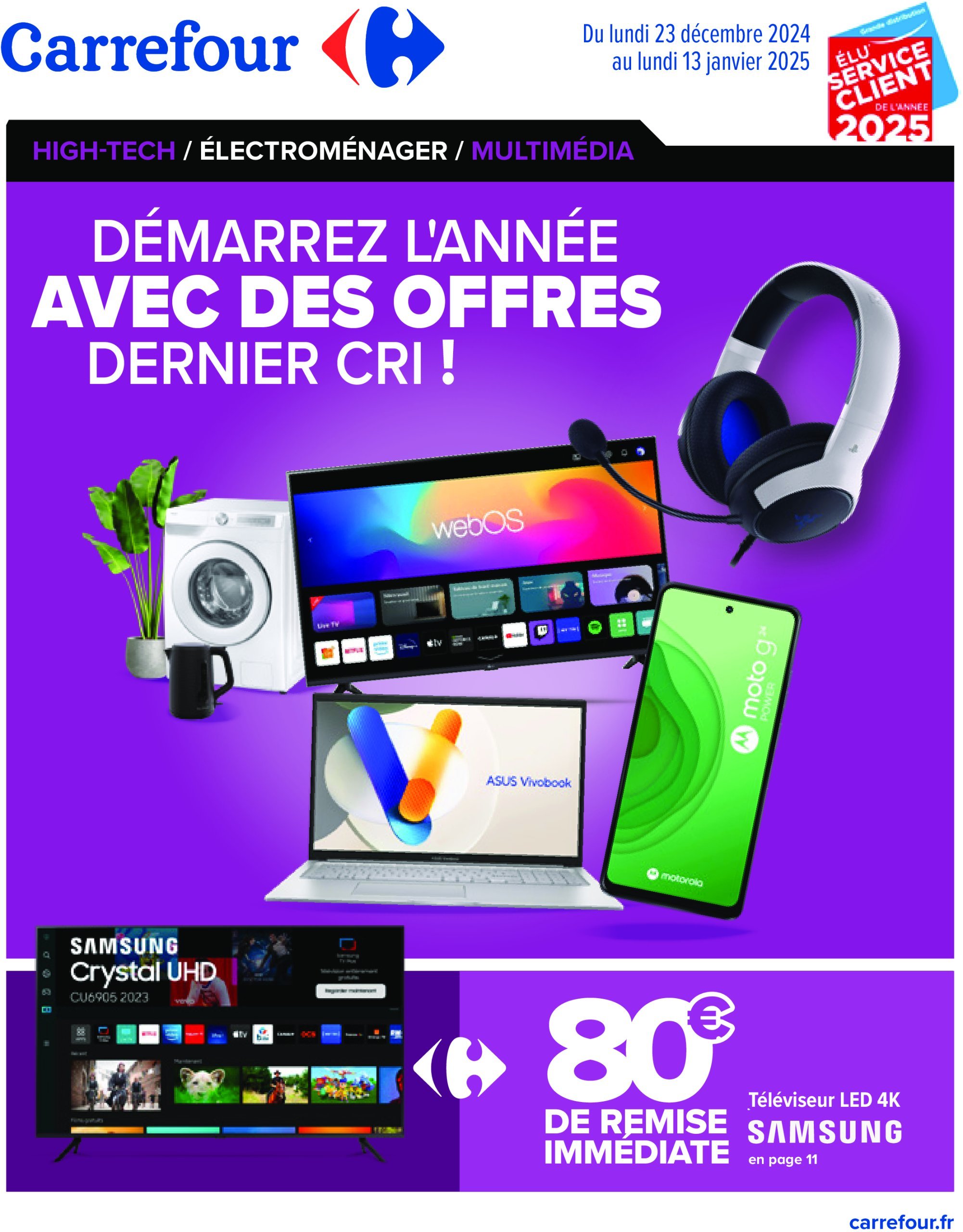 carrefour - Catalogue Carrefour - Électroménager valable dès 23/12 - 13/01