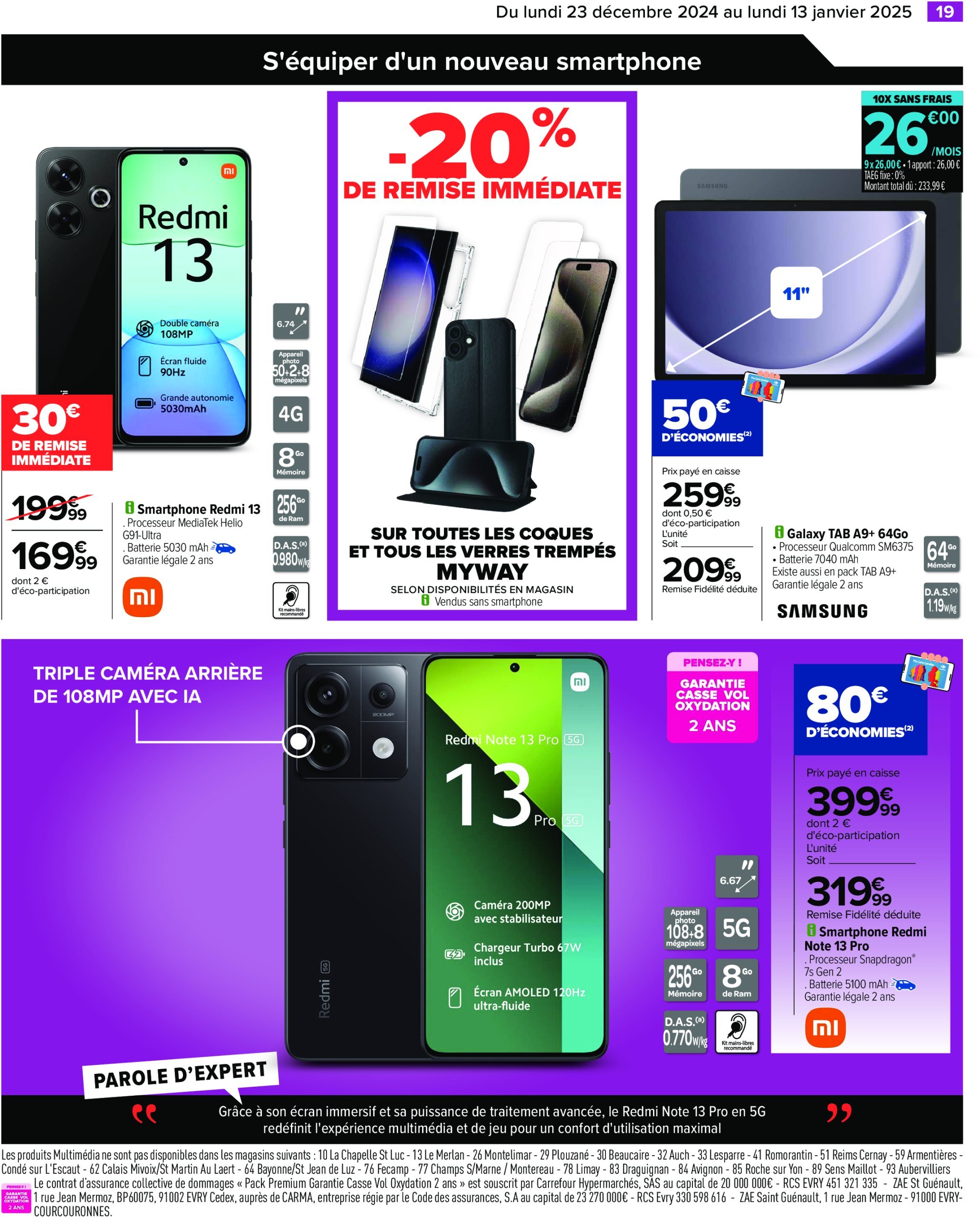 carrefour - Catalogue Carrefour - Électroménager valable dès 23/12 - 13/01 - page: 23