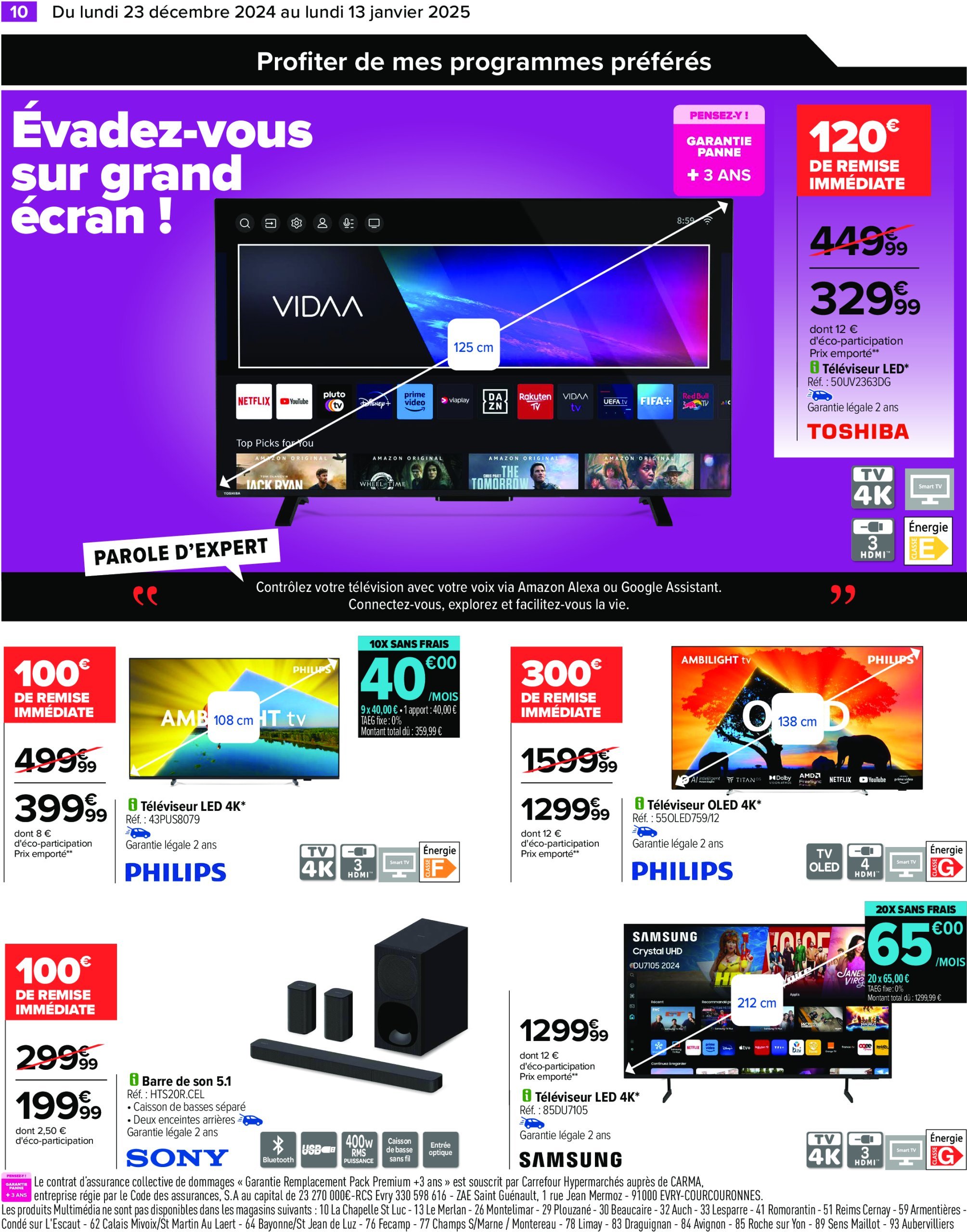 carrefour - Catalogue Carrefour - Électroménager valable dès 23/12 - 13/01 - page: 14