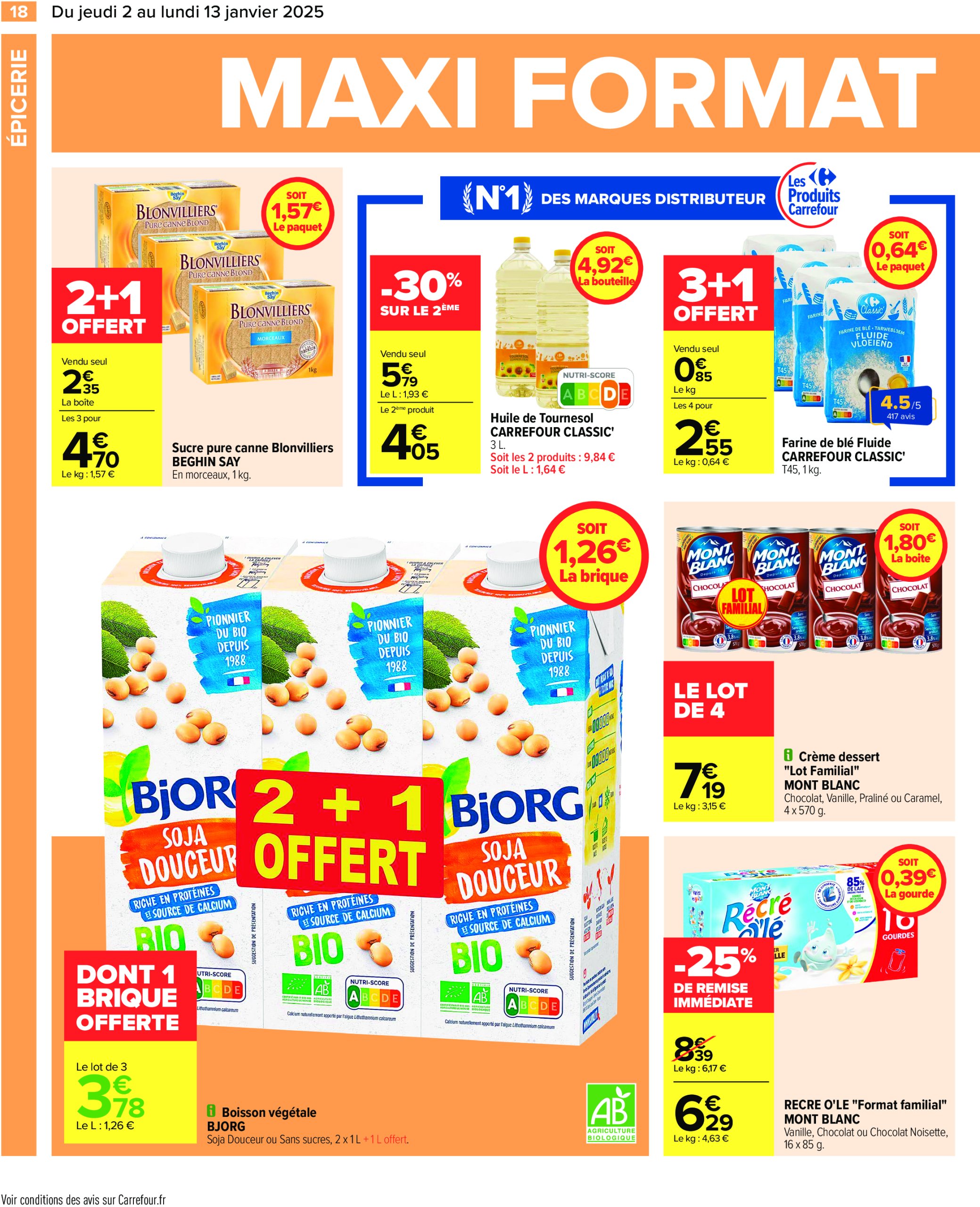 carrefour - Catalogue Carrefour valable dès 02/01 - 13/01 - page: 20