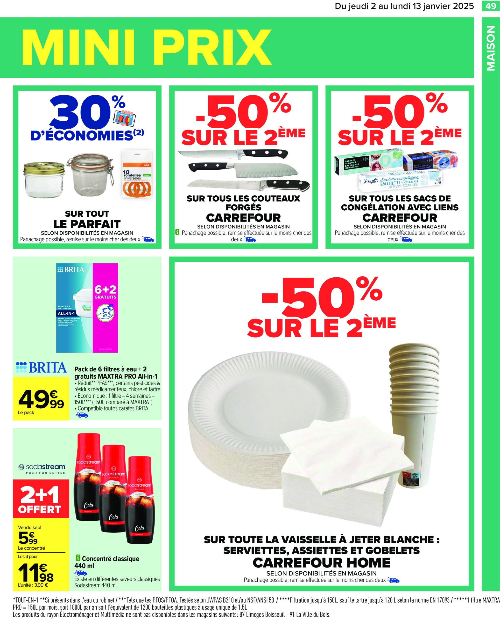 carrefour - Catalogue Carrefour valable dès 02/01 - 13/01 - page: 51