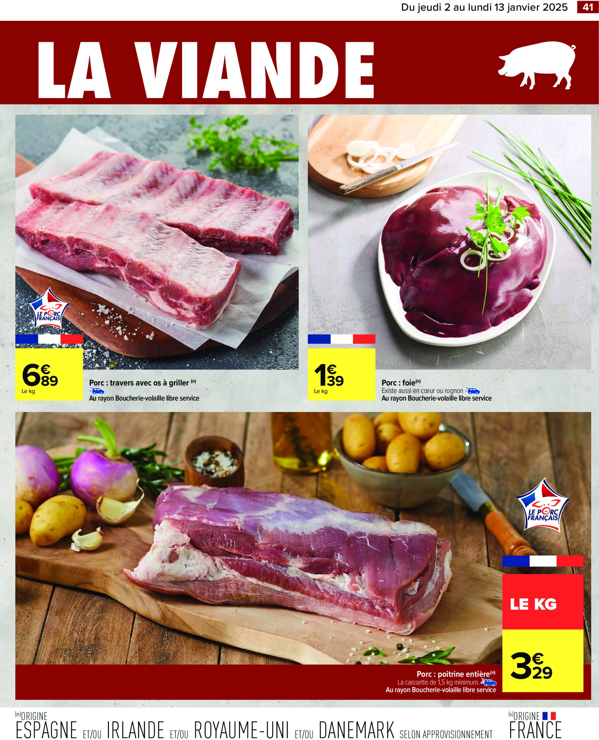 carrefour - Catalogue Carrefour valable dès 02/01 - 13/01 - page: 43