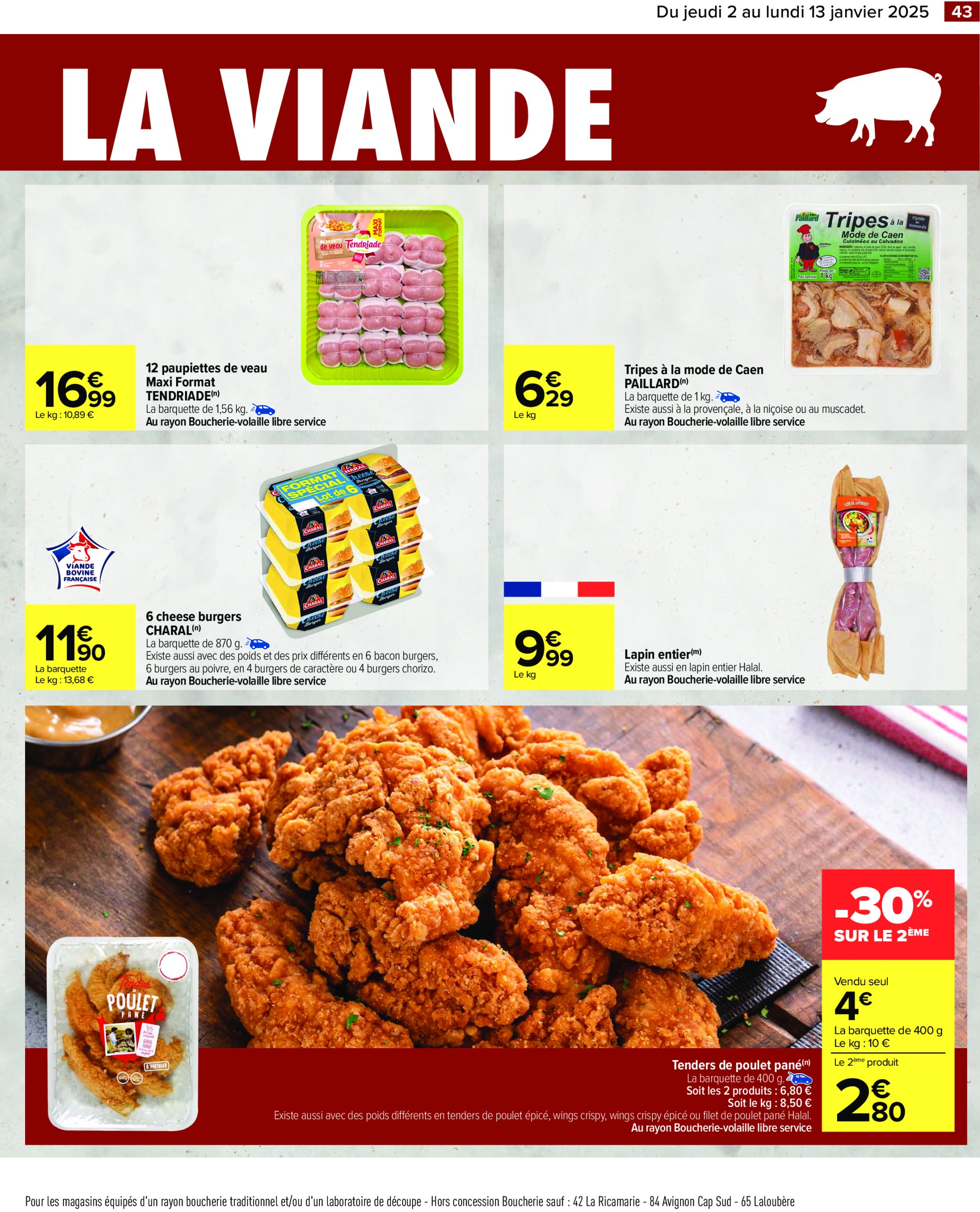 carrefour - Catalogue Carrefour valable dès 02/01 - 13/01 - page: 45