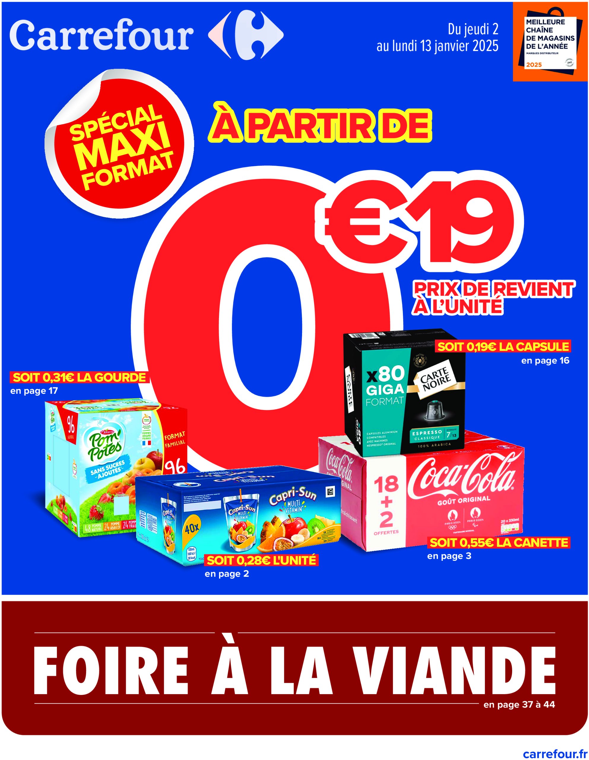 carrefour - Catalogue Carrefour valable dès 02/01 - 13/01