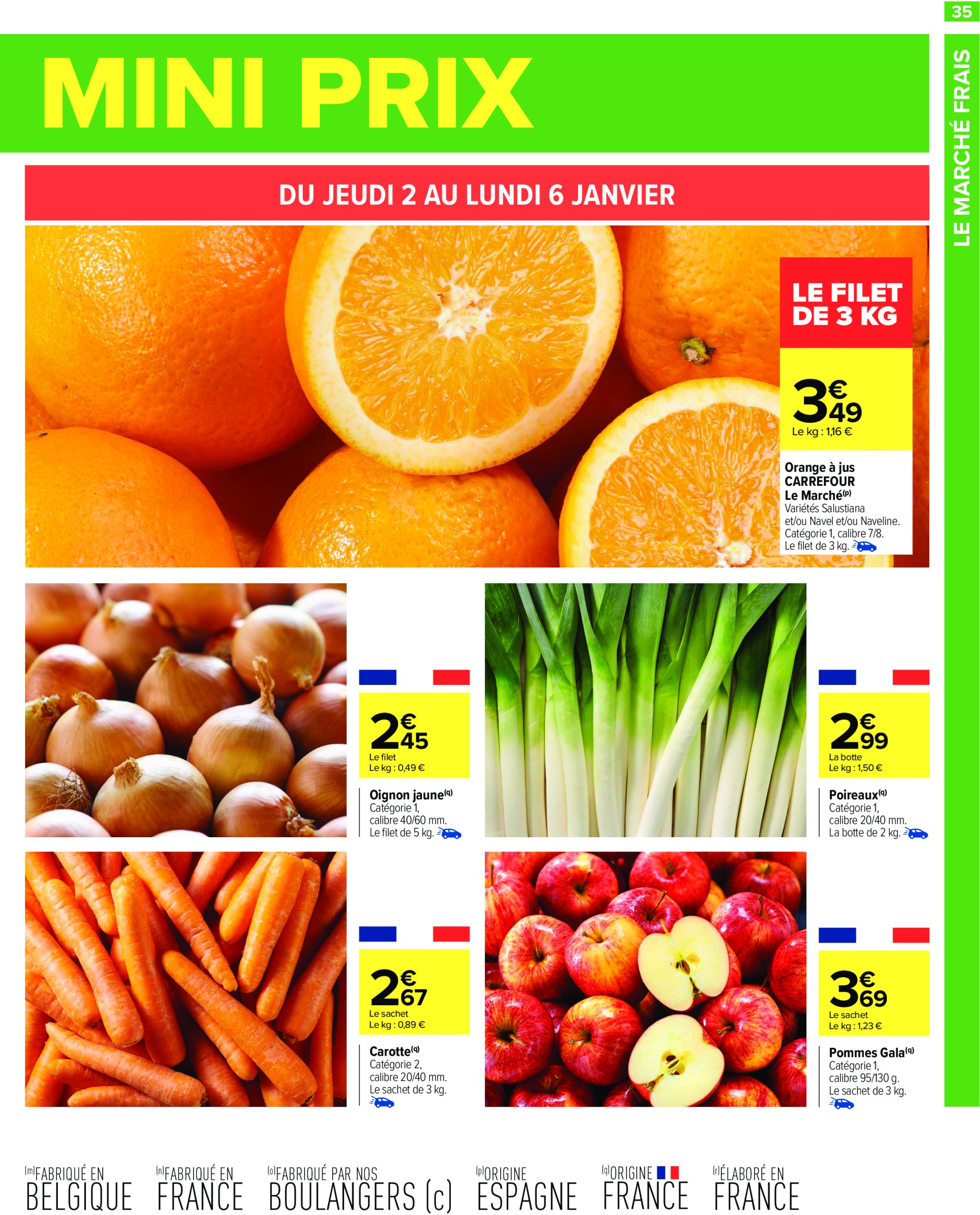 carrefour - Catalogue Carrefour valable dès 02/01 - 13/01 - page: 37