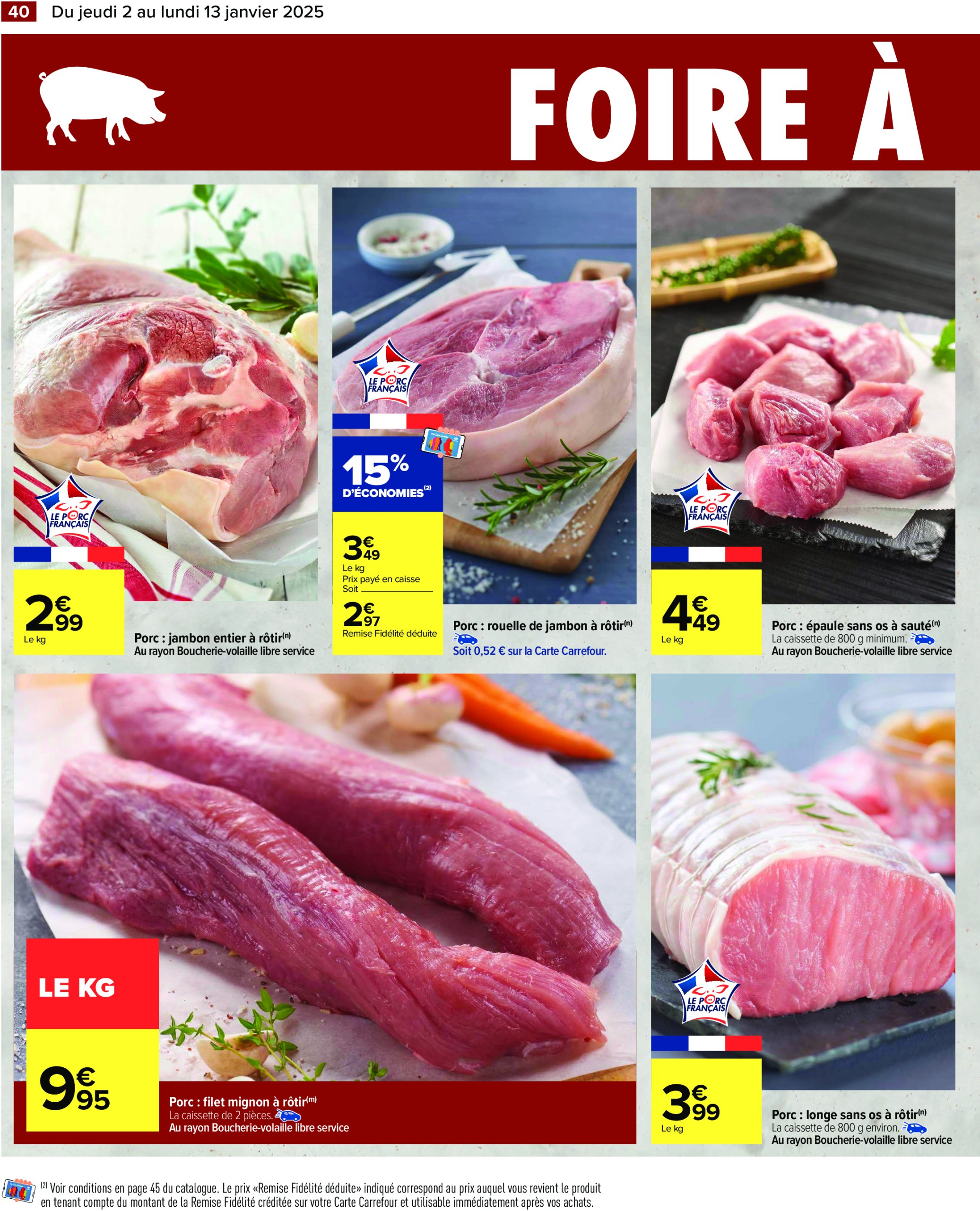 carrefour - Catalogue Carrefour valable dès 02/01 - 13/01 - page: 42