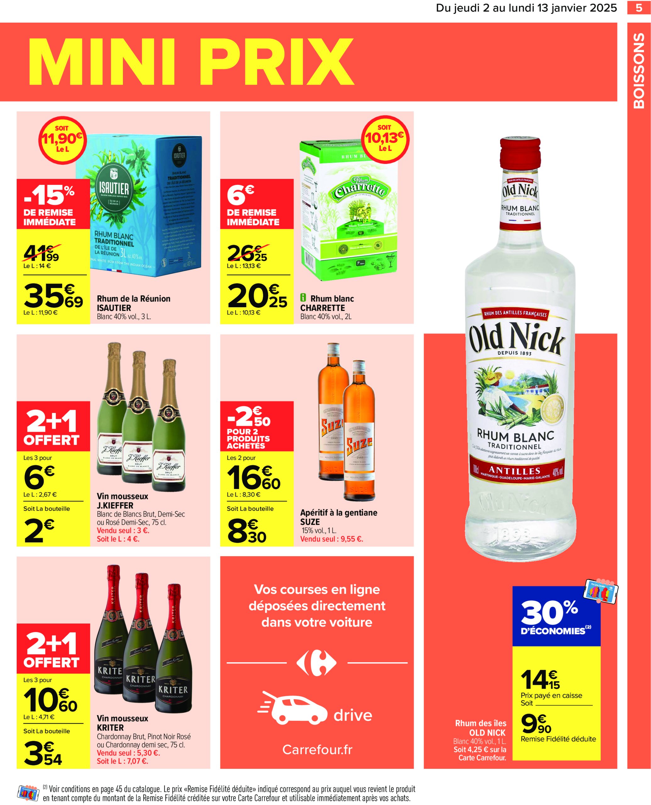 carrefour - Catalogue Carrefour valable dès 02/01 - 13/01 - page: 7