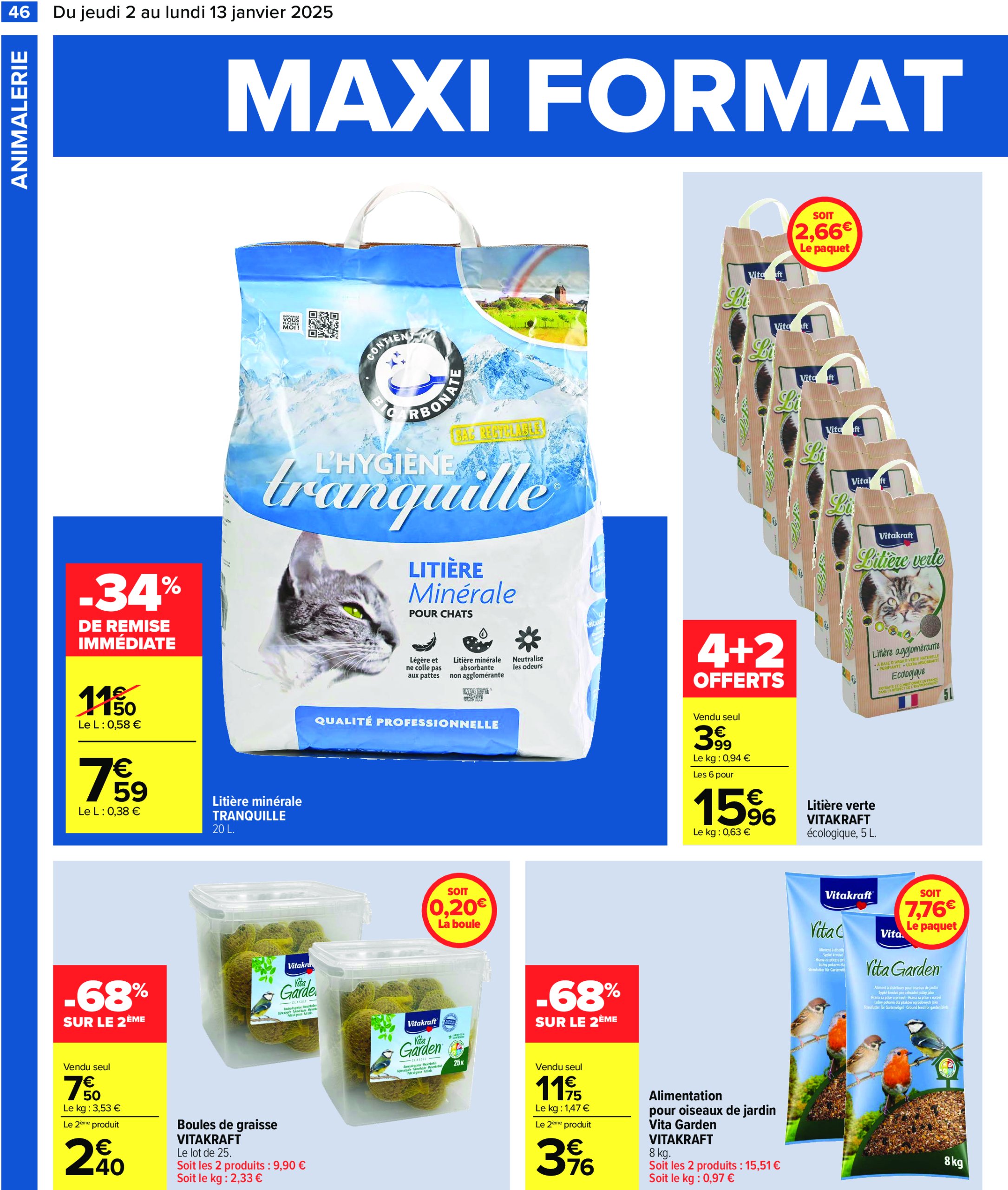 carrefour - Catalogue Carrefour valable dès 02/01 - 13/01 - page: 48