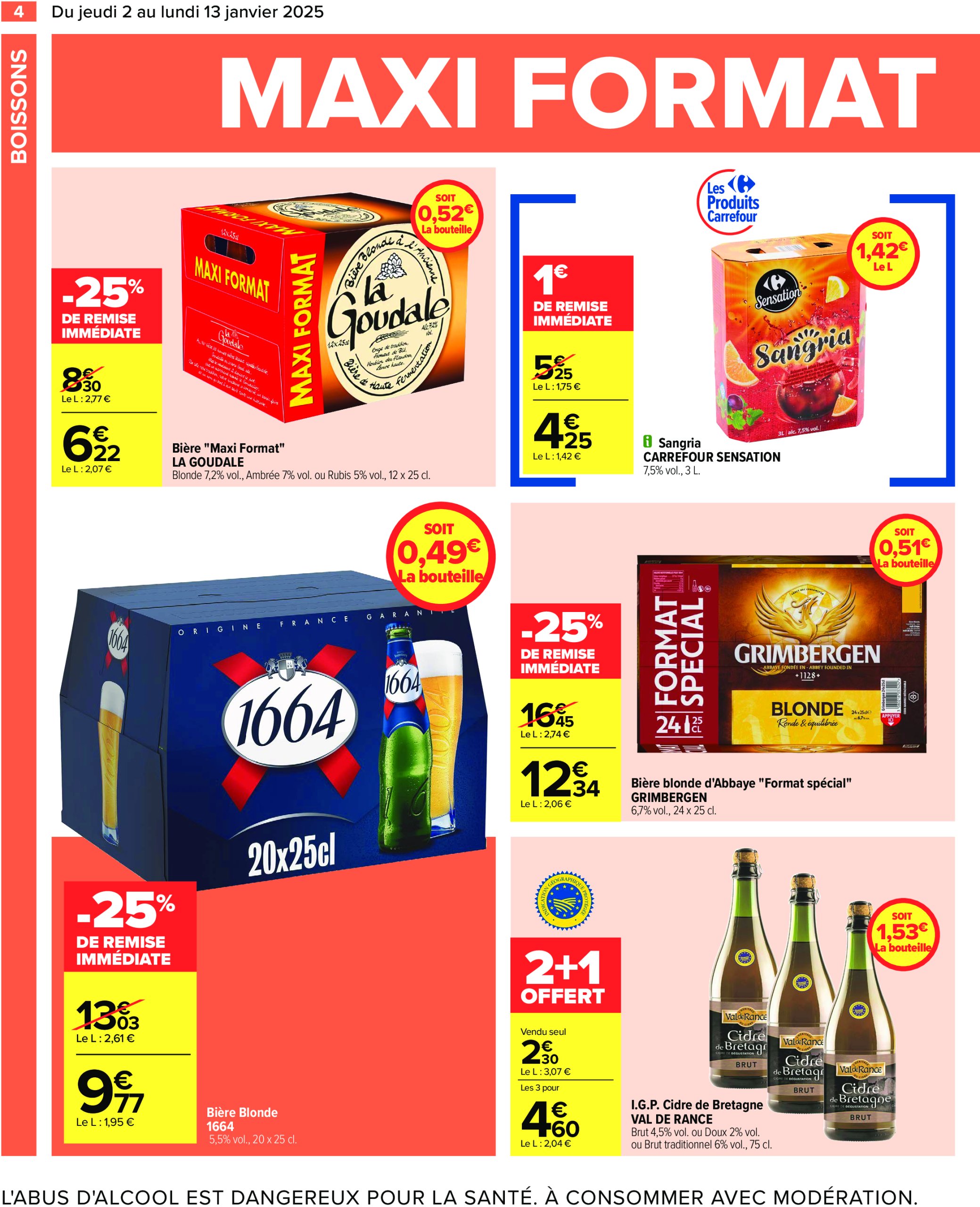 carrefour - Catalogue Carrefour valable dès 02/01 - 13/01 - page: 6