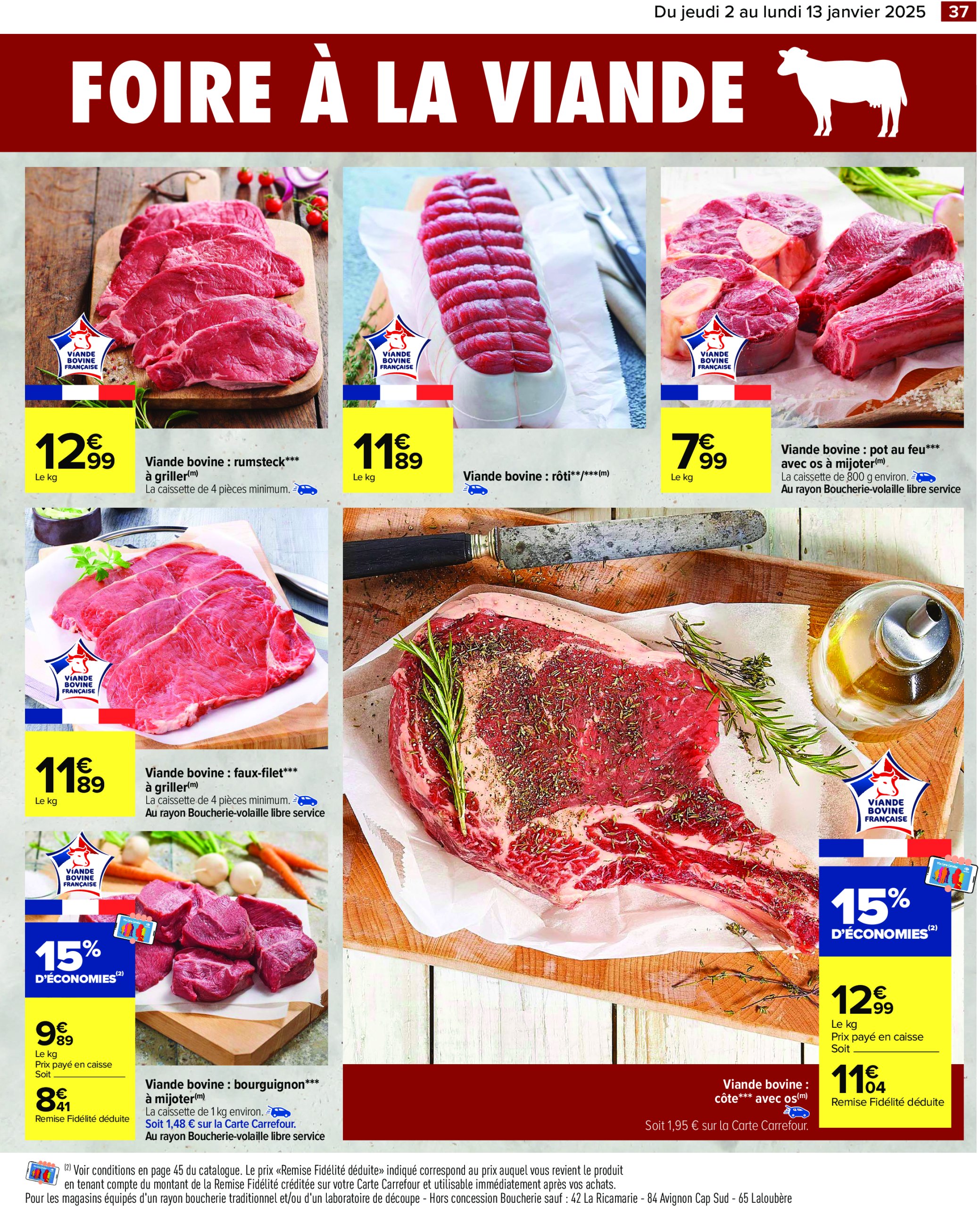 carrefour - Catalogue Carrefour valable dès 02/01 - 13/01 - page: 39