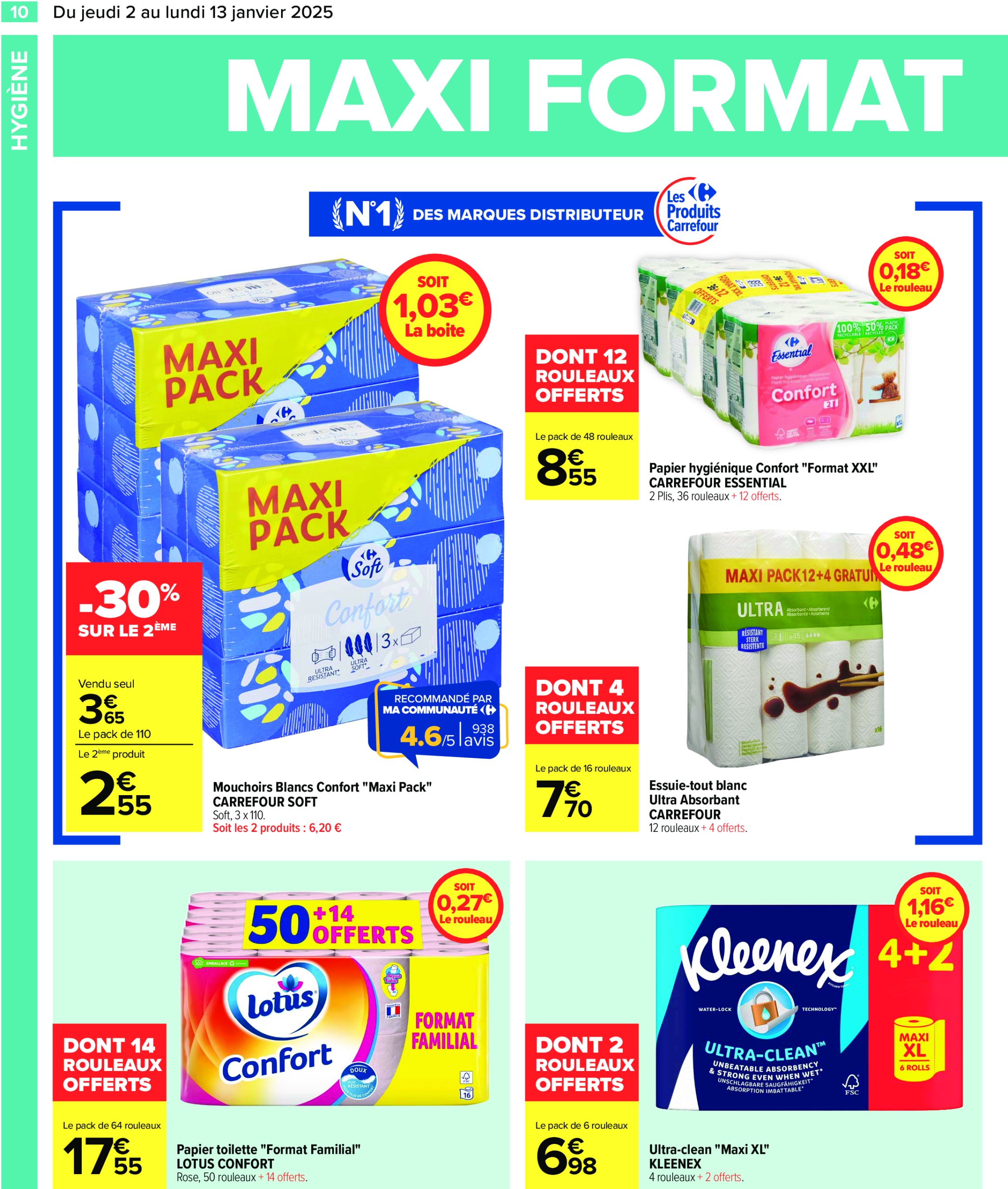 carrefour - Catalogue Carrefour valable dès 02/01 - 13/01 - page: 12