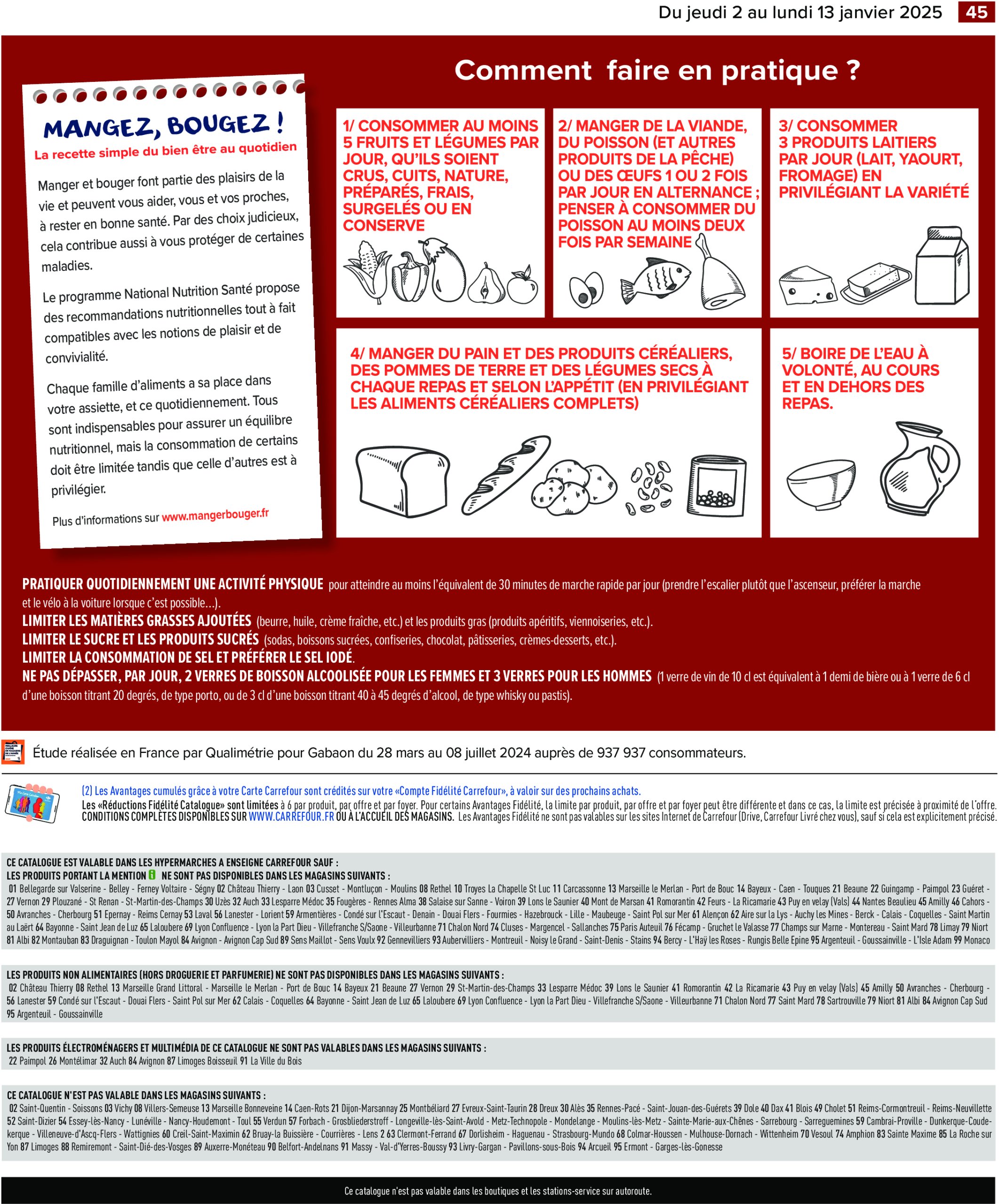 carrefour - Catalogue Carrefour valable dès 02/01 - 13/01 - page: 47