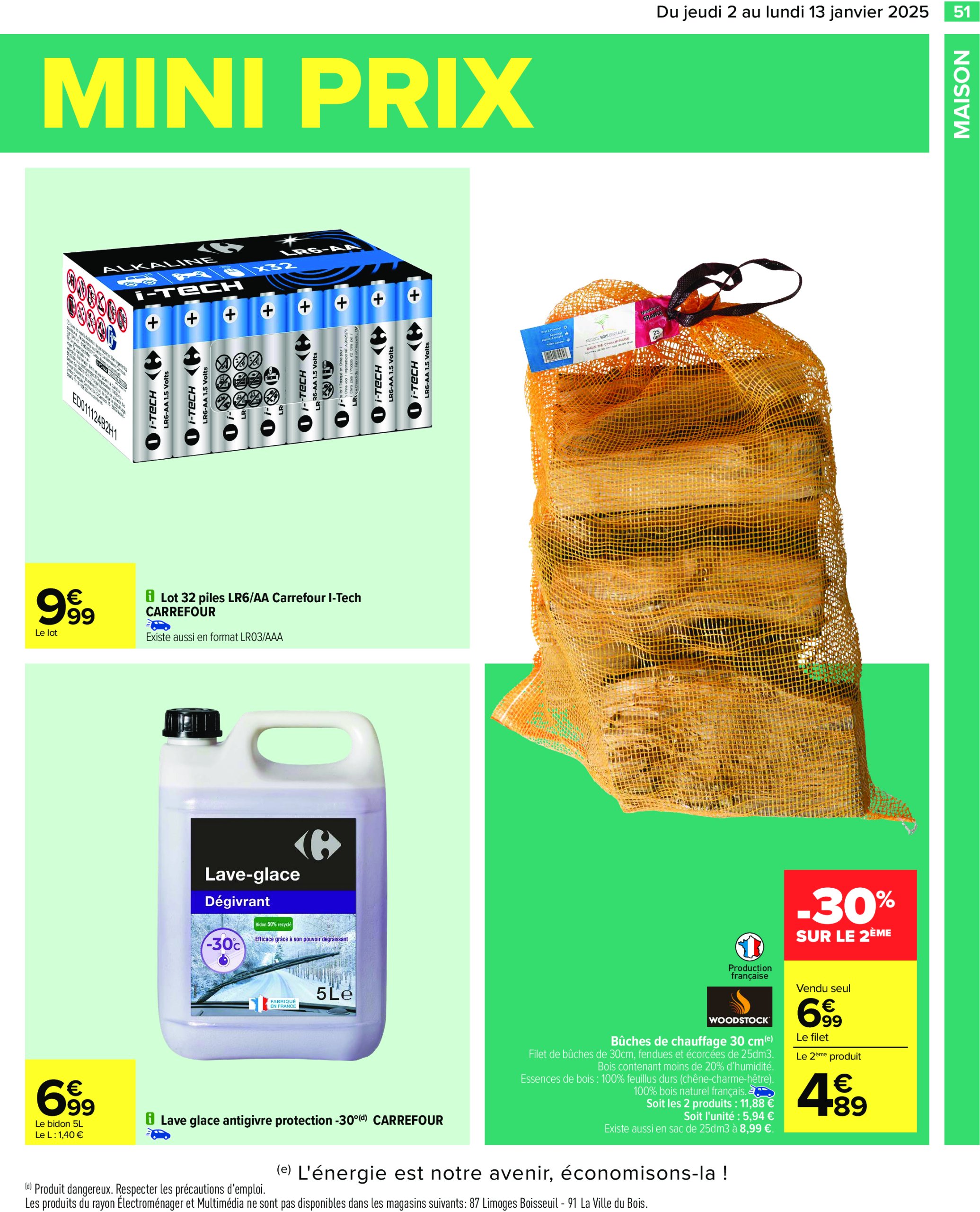 carrefour - Catalogue Carrefour valable dès 02/01 - 13/01 - page: 53