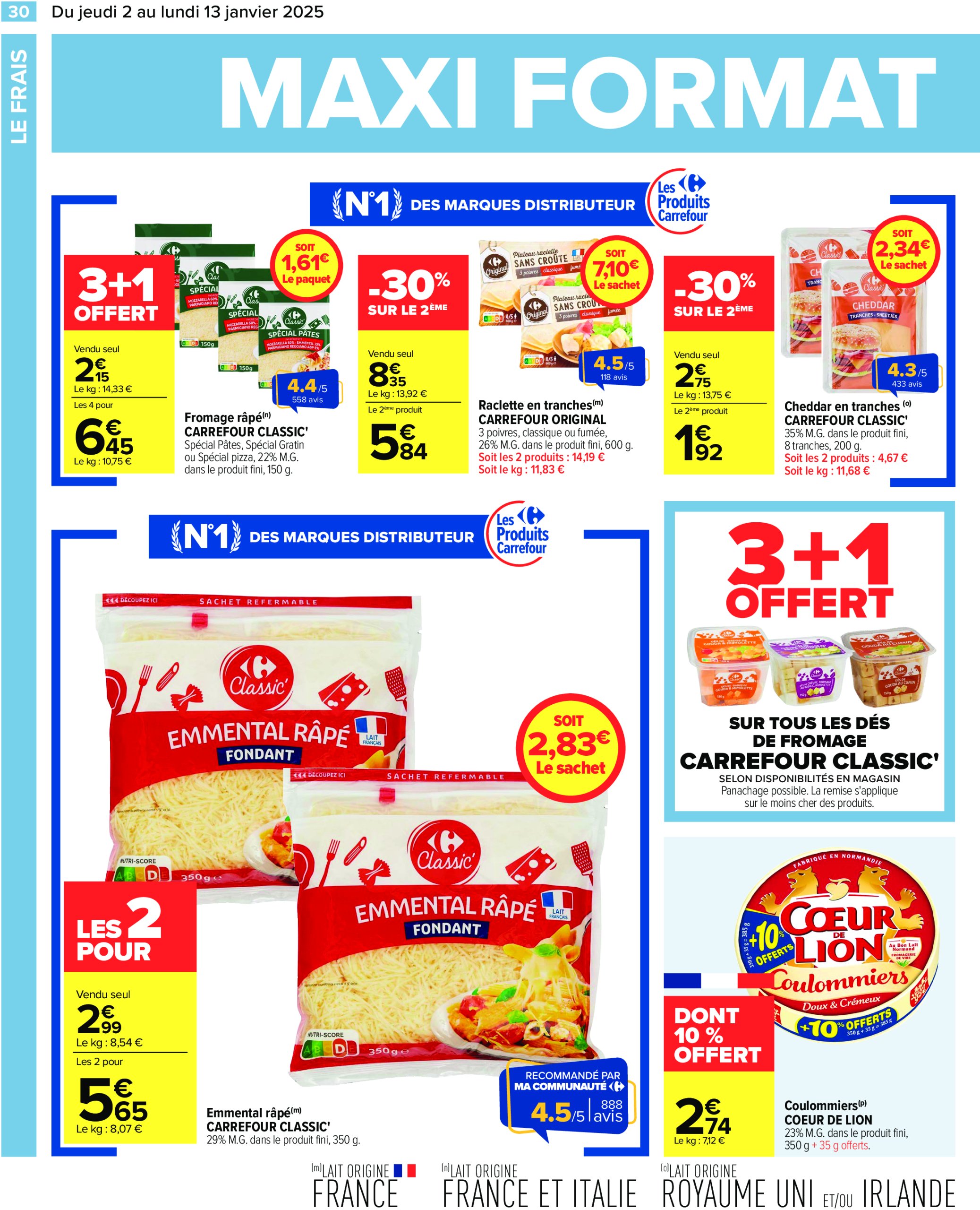 carrefour - Catalogue Carrefour valable dès 02/01 - 13/01 - page: 32