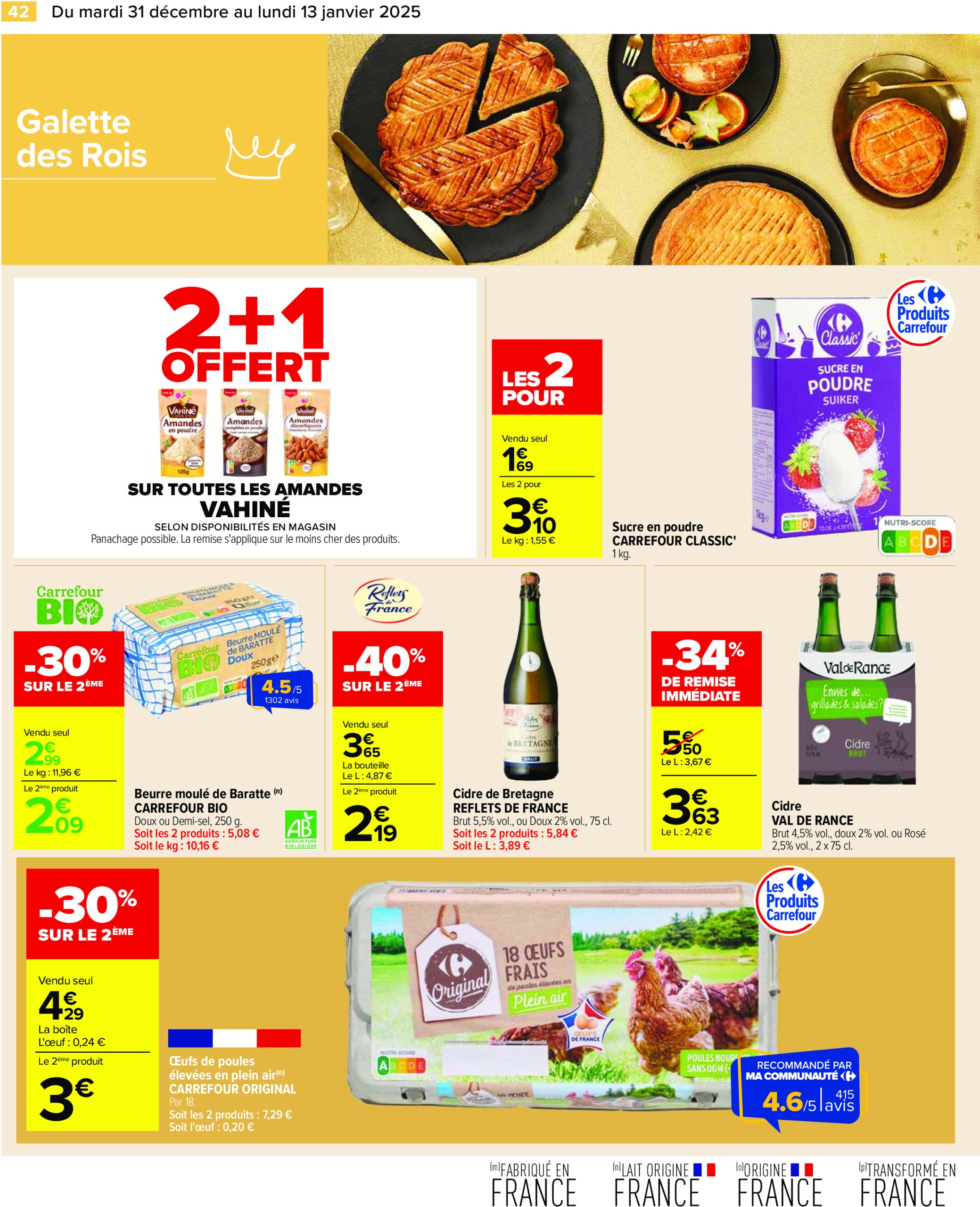 carrefour - Catalogue Carrefour valable dès 31/12 - 13/01 - page: 44