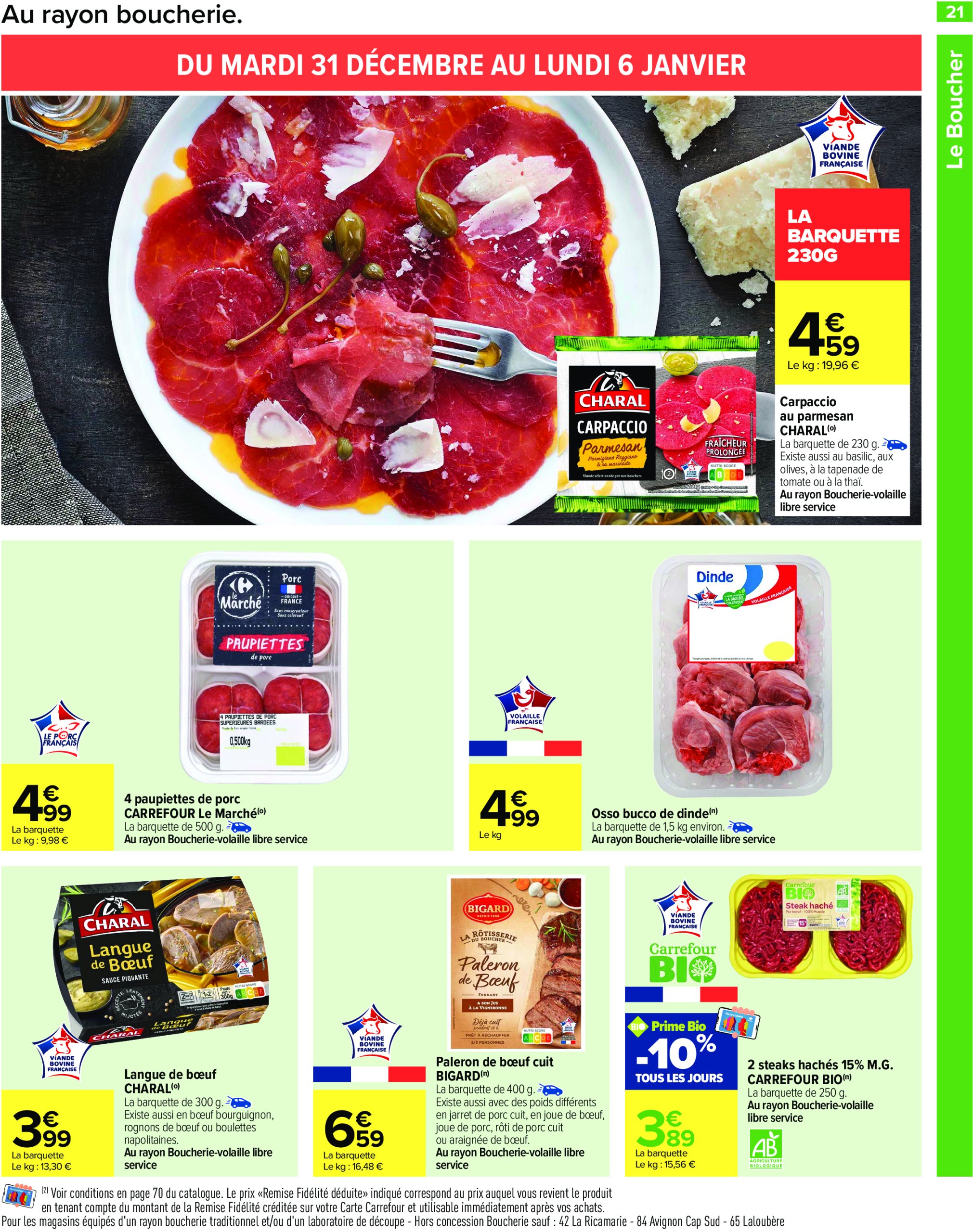 carrefour - Catalogue Carrefour valable dès 31/12 - 13/01 - page: 23