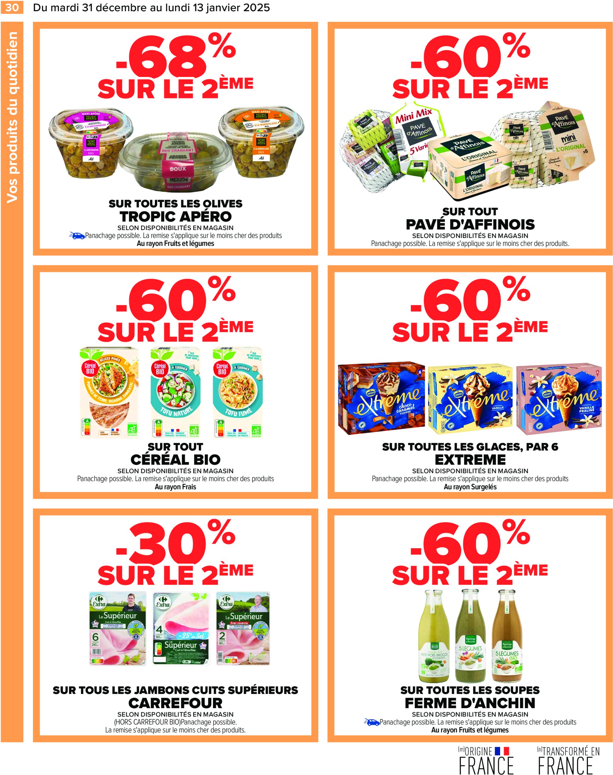 carrefour - Catalogue Carrefour valable dès 31/12 - 13/01 - page: 32