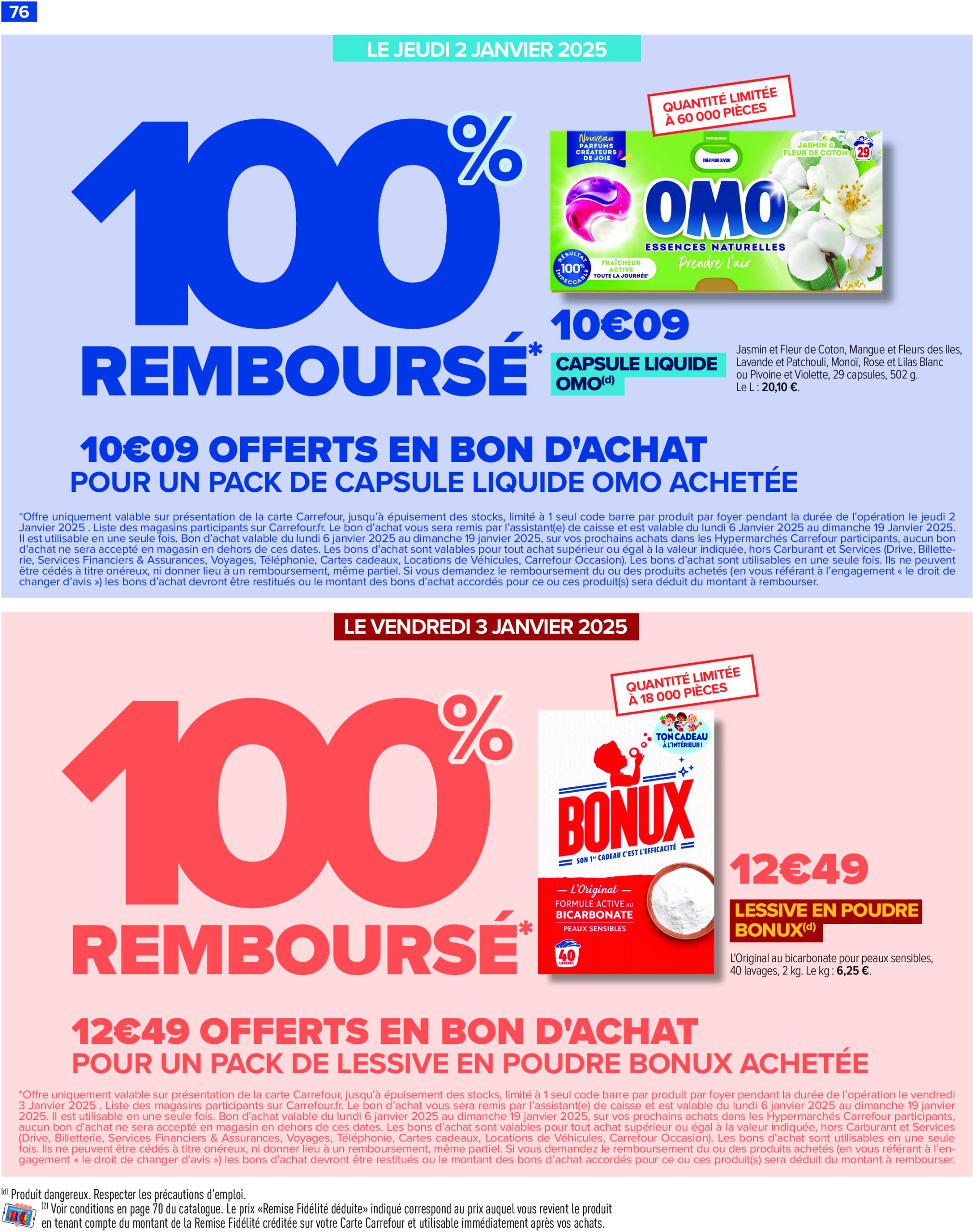 carrefour - Catalogue Carrefour valable dès 31/12 - 13/01 - page: 78