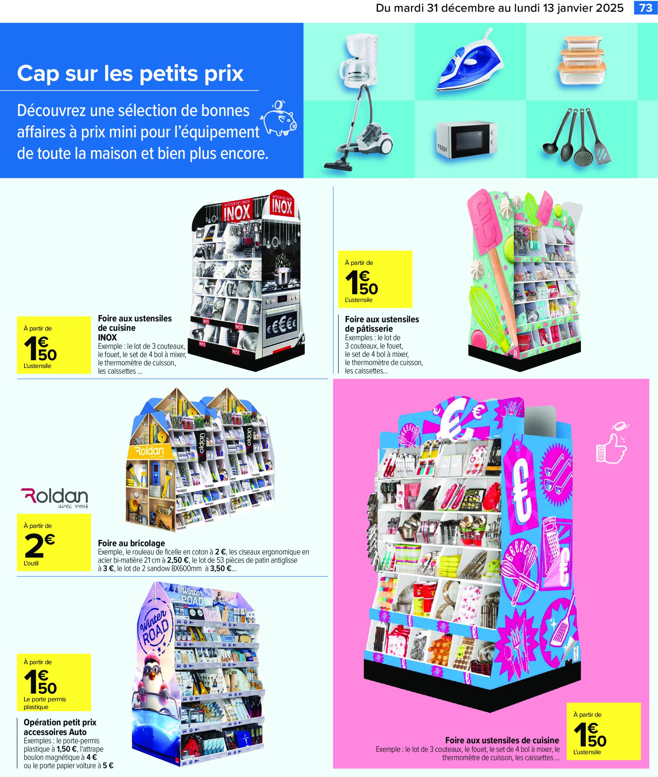 carrefour - Catalogue Carrefour valable dès 31/12 - 13/01 - page: 75