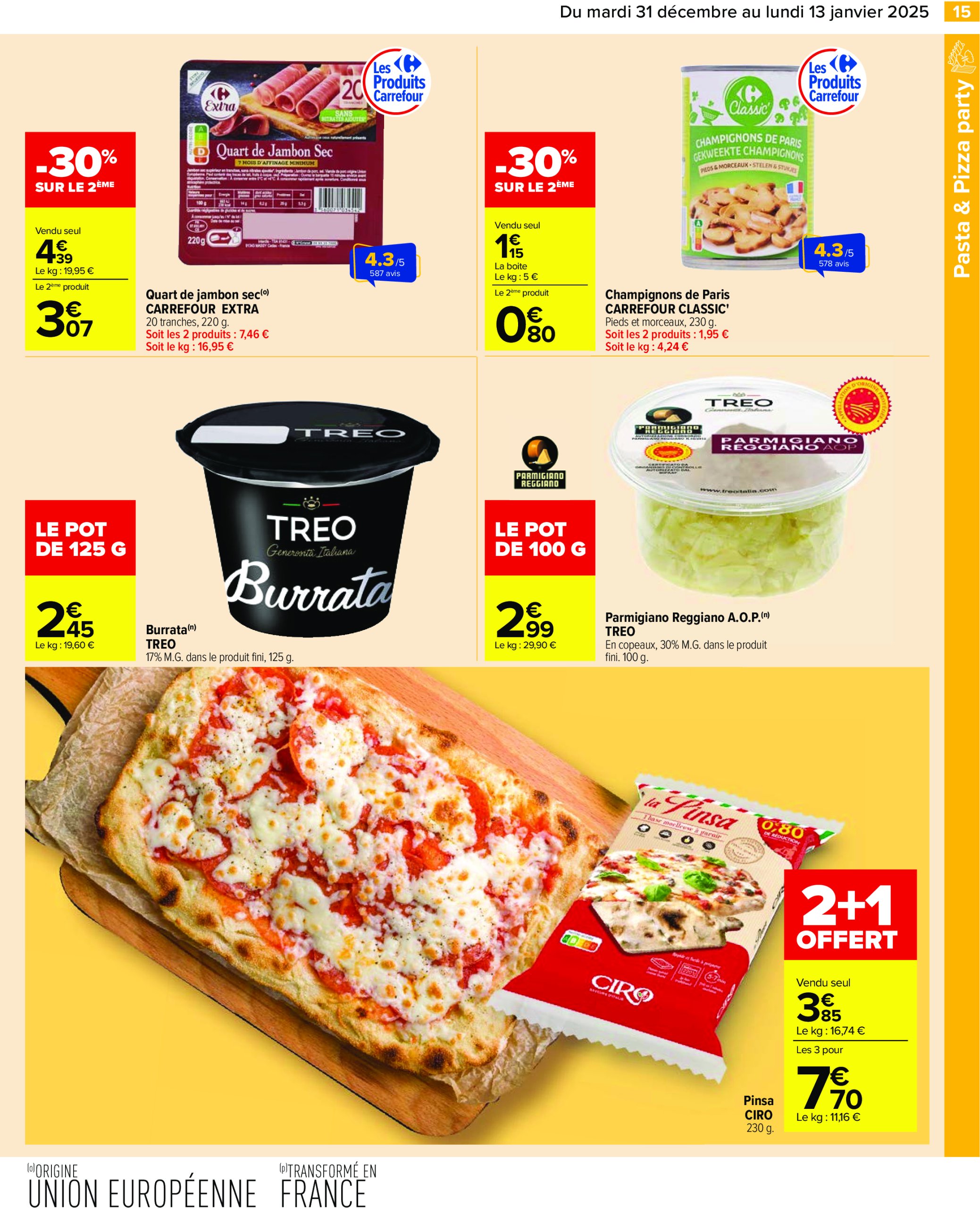 carrefour - Catalogue Carrefour valable dès 31/12 - 13/01 - page: 17