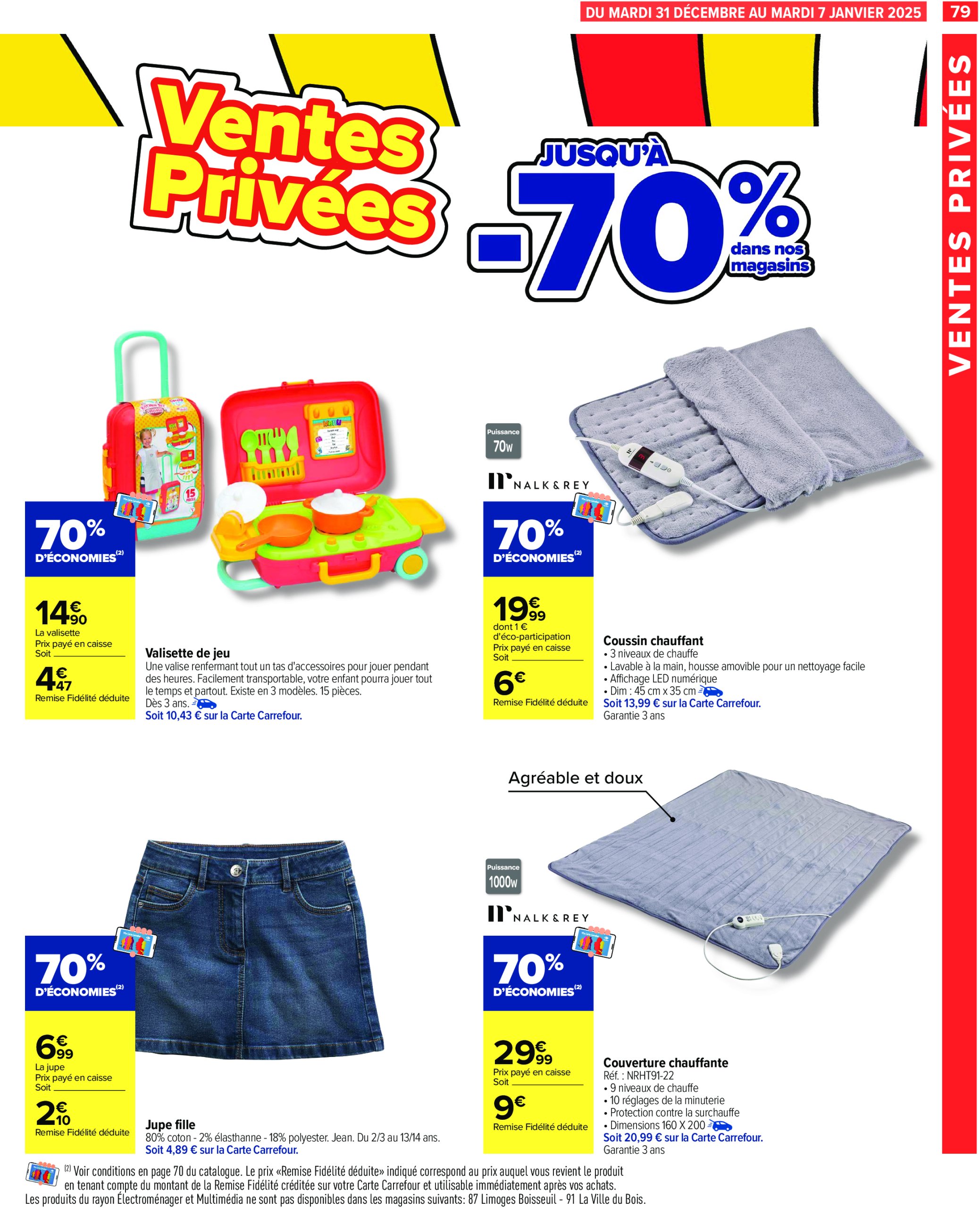 carrefour - Catalogue Carrefour valable dès 31/12 - 13/01 - page: 81