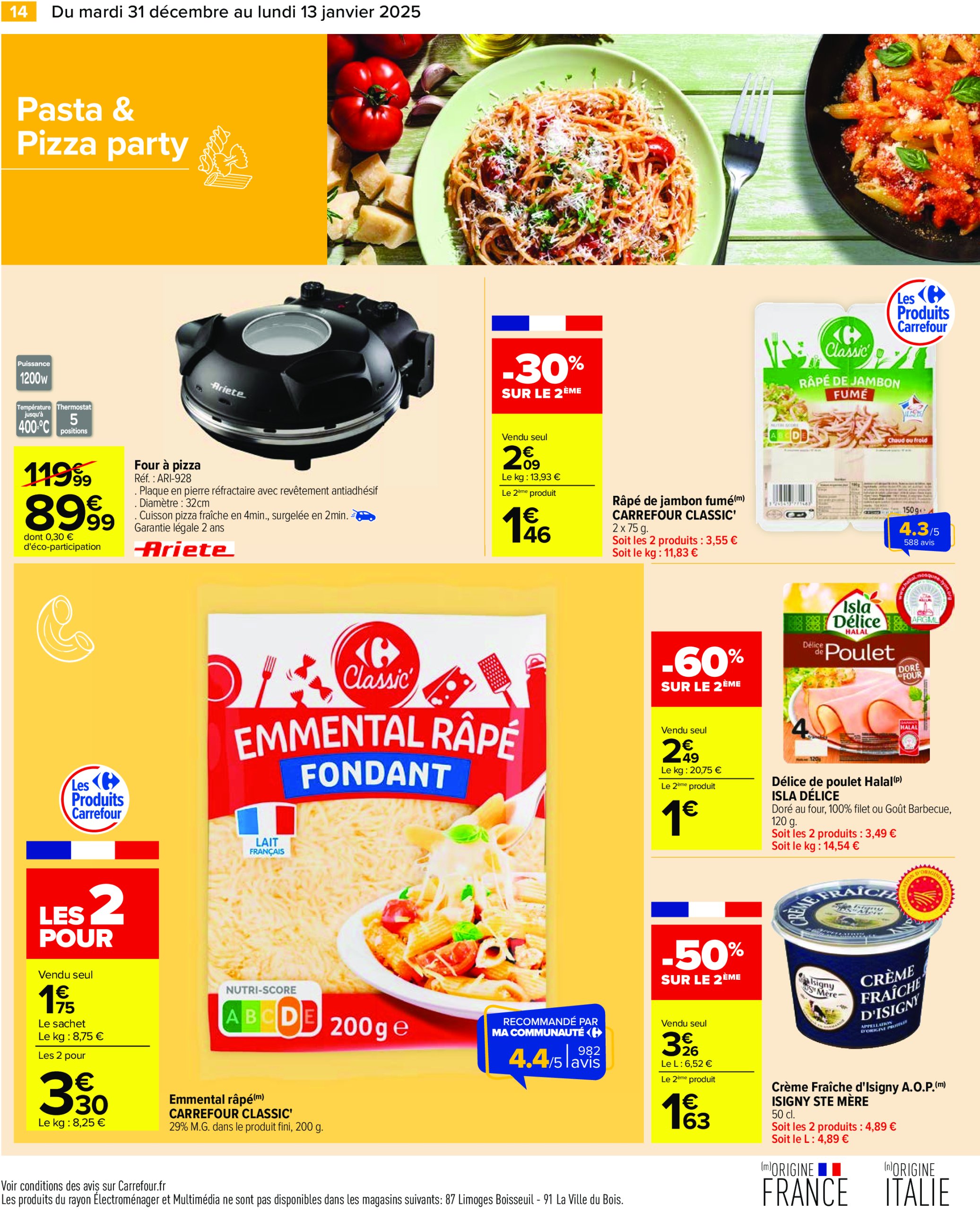 carrefour - Catalogue Carrefour valable dès 31/12 - 13/01 - page: 16