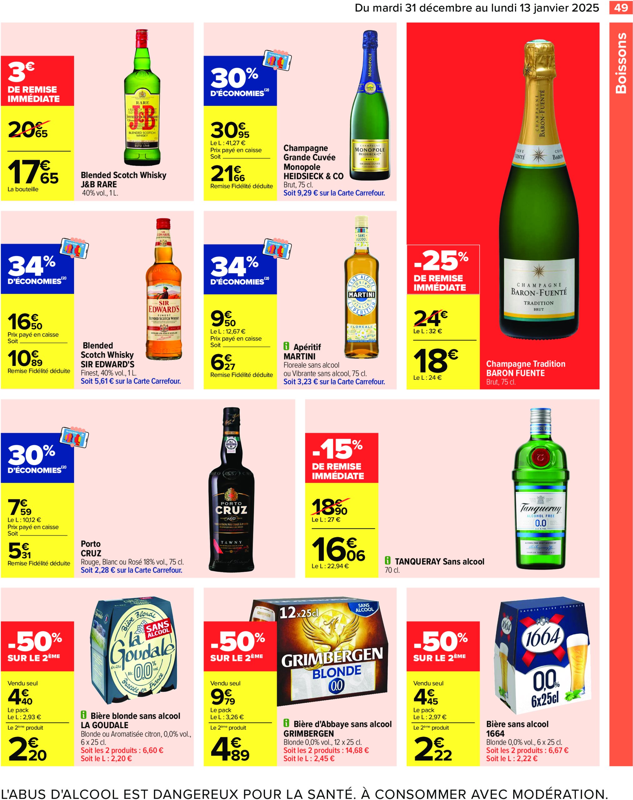 carrefour - Catalogue Carrefour valable dès 31/12 - 13/01 - page: 51