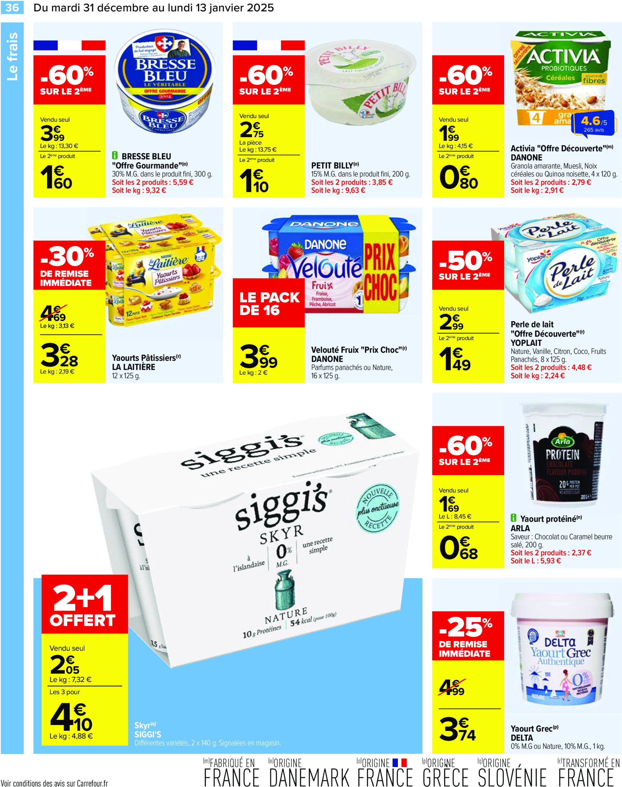 carrefour - Catalogue Carrefour valable dès 31/12 - 13/01 - page: 38