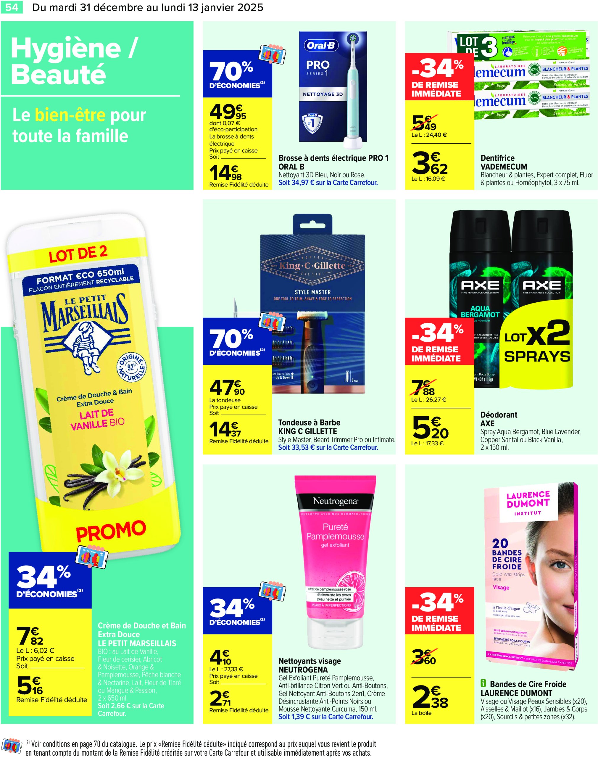 carrefour - Catalogue Carrefour valable dès 31/12 - 13/01 - page: 56