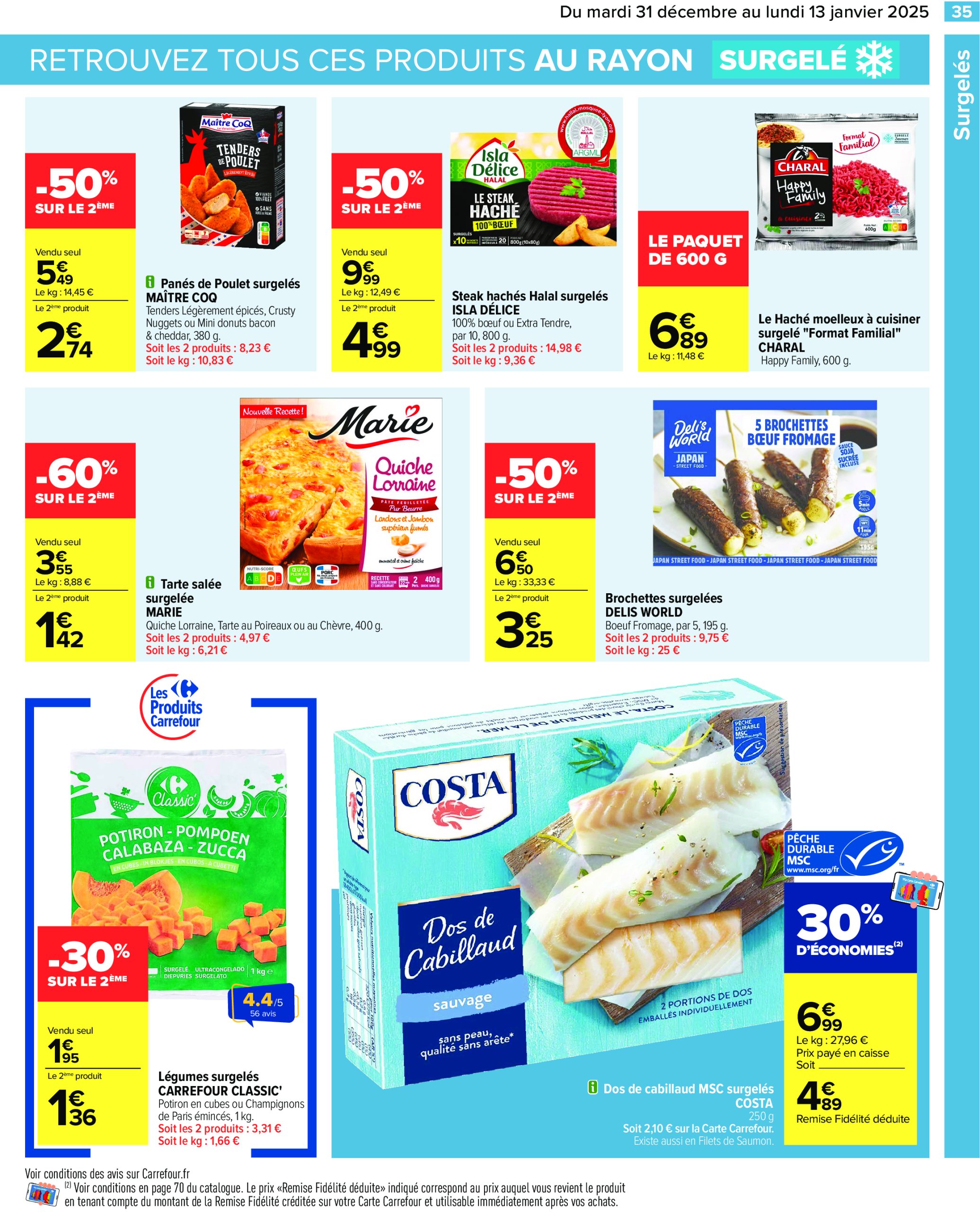 carrefour - Catalogue Carrefour valable dès 31/12 - 13/01 - page: 37