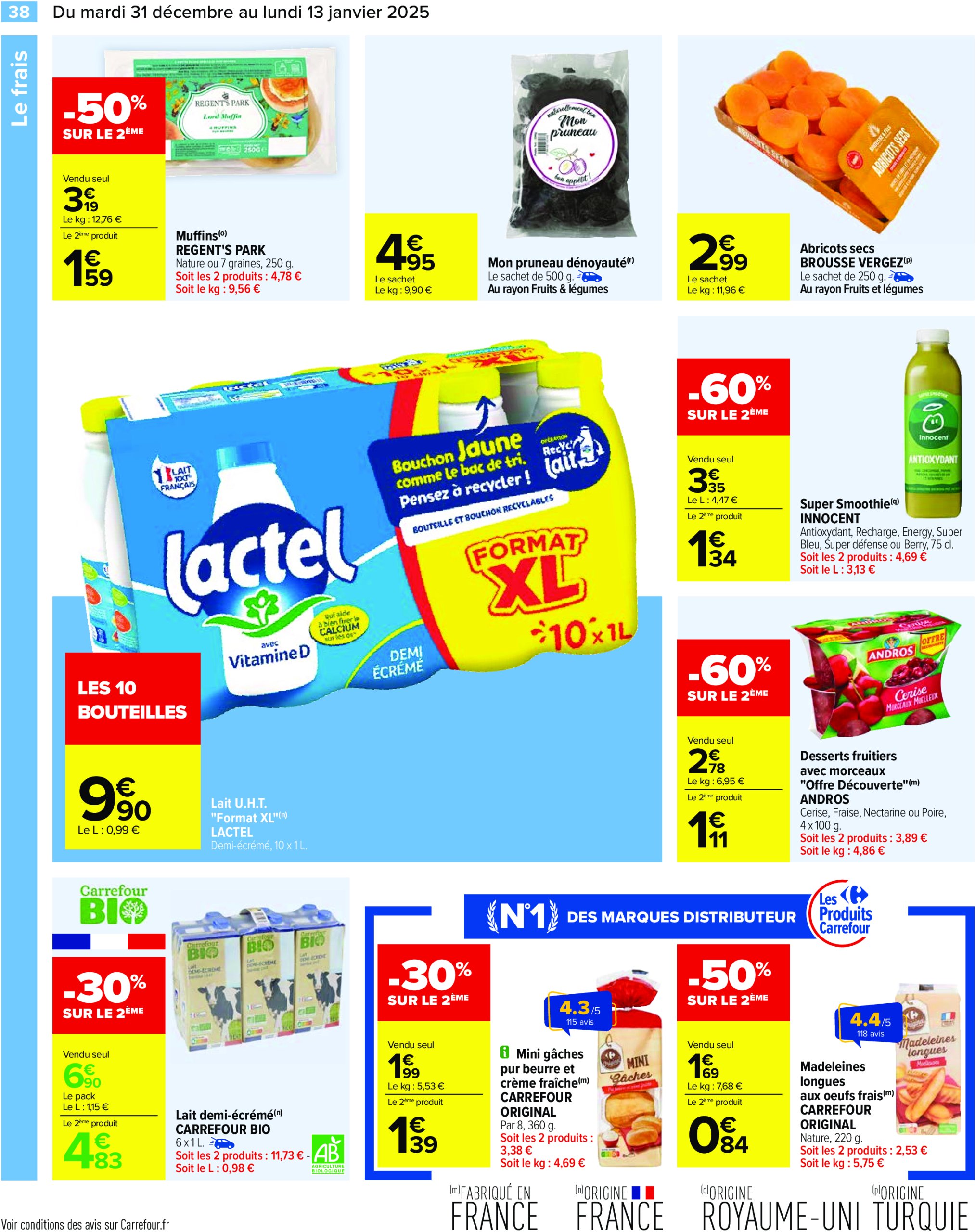 carrefour - Catalogue Carrefour valable dès 31/12 - 13/01 - page: 40