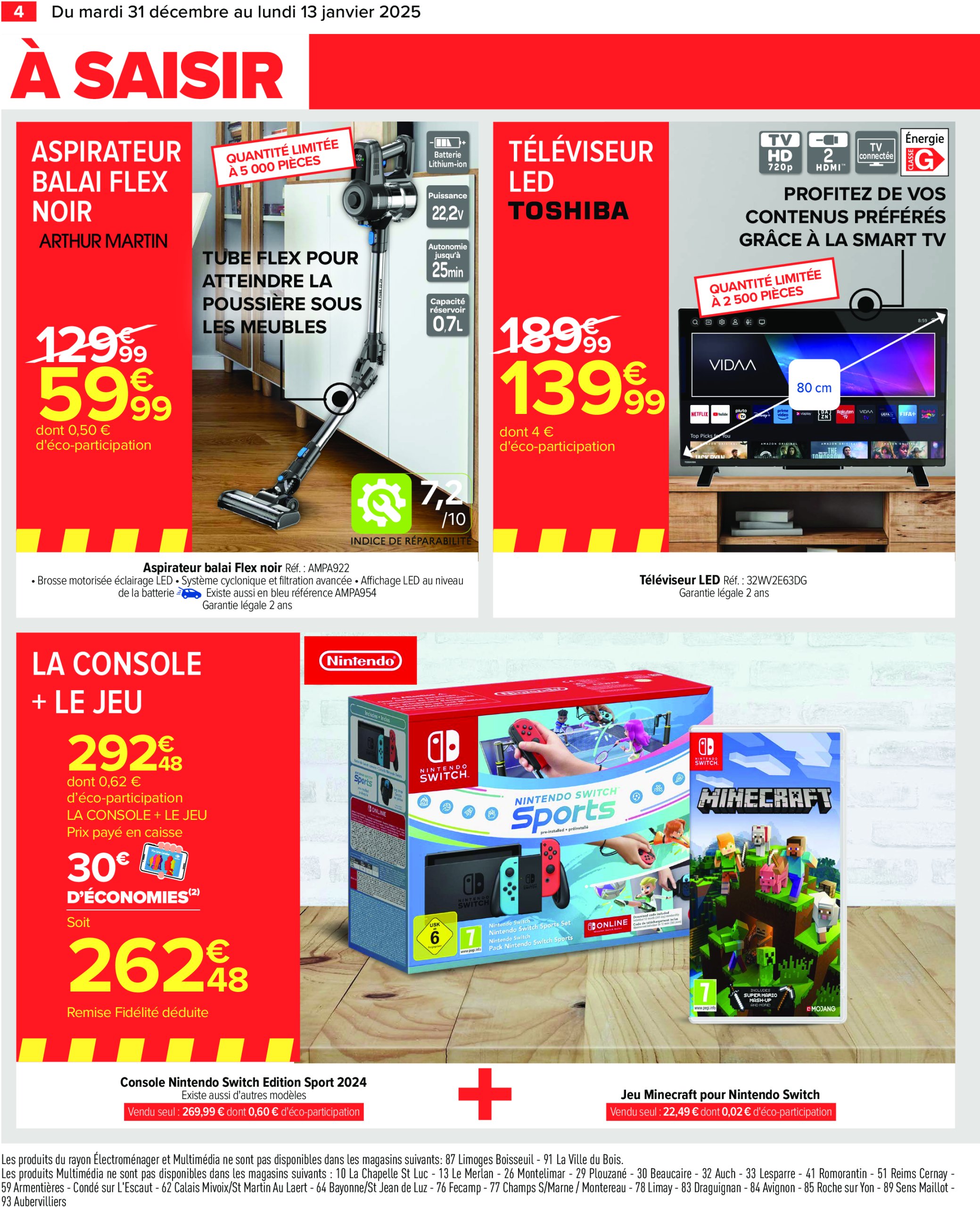 carrefour - Catalogue Carrefour valable dès 31/12 - 13/01 - page: 6