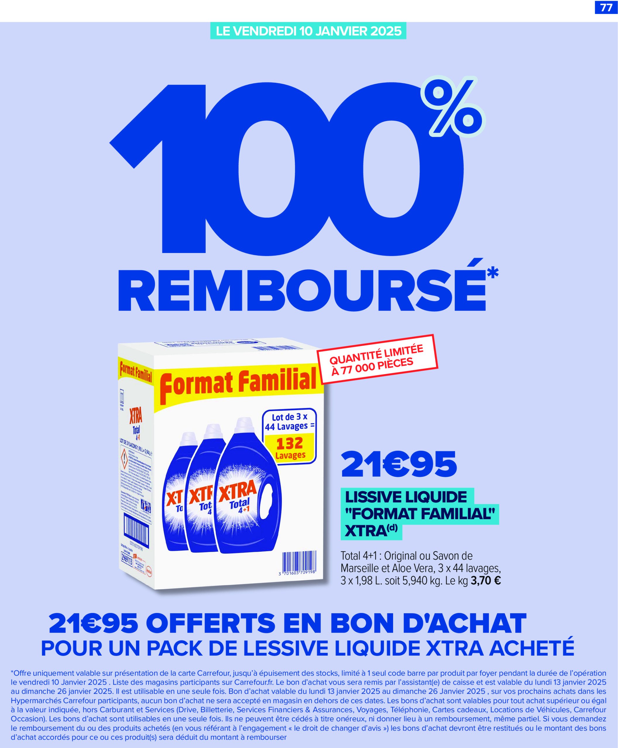 carrefour - Catalogue Carrefour valable dès 31/12 - 13/01 - page: 79