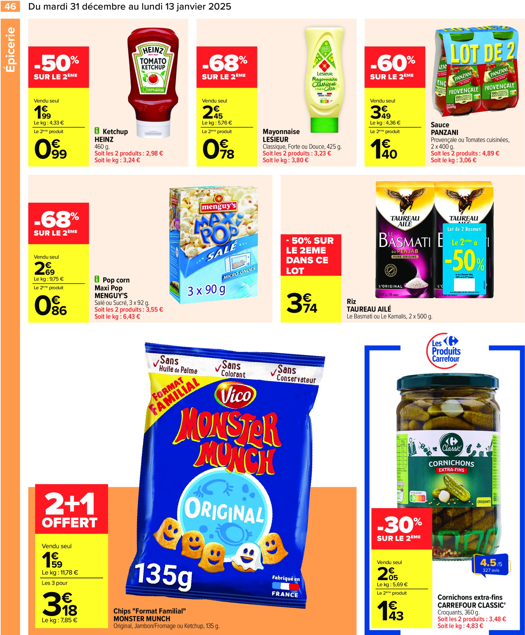 carrefour - Catalogue Carrefour valable dès 31/12 - 13/01 - page: 48