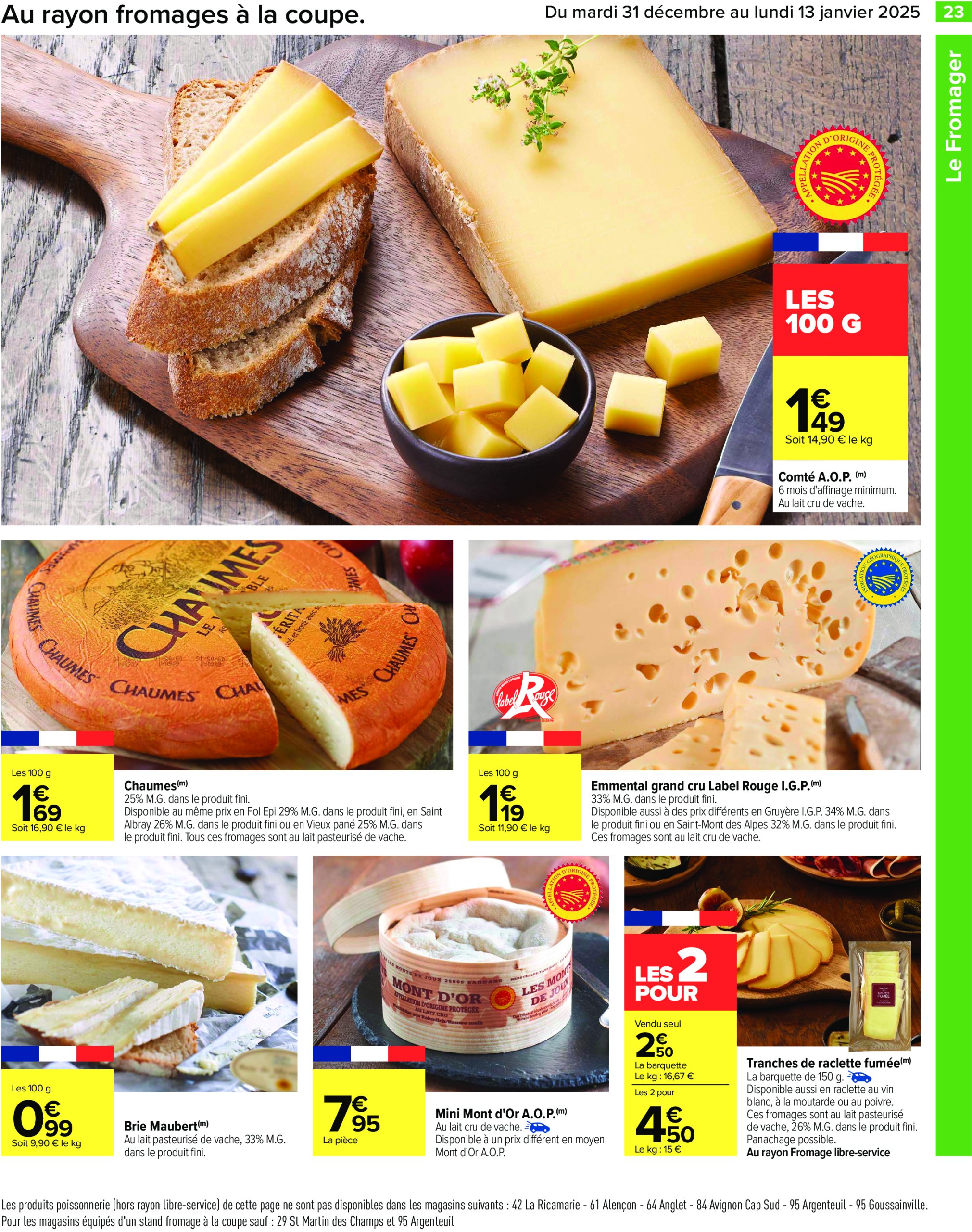 carrefour - Catalogue Carrefour valable dès 31/12 - 13/01 - page: 25