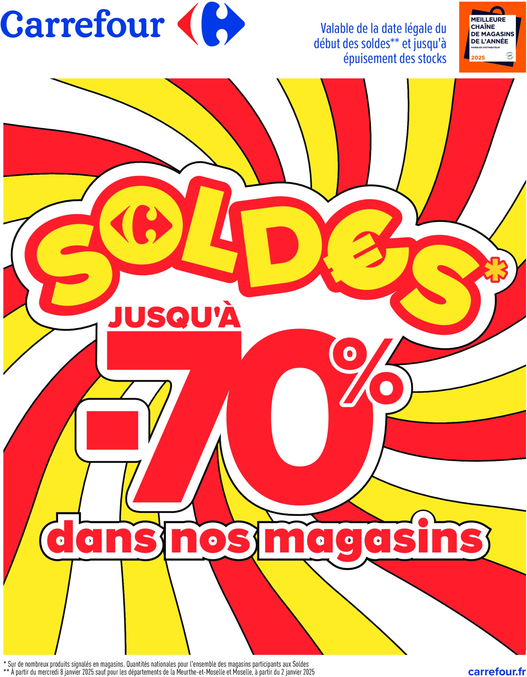 carrefour - Catalogue Carrefour - Soldes valable dès 08/01 - 29/01