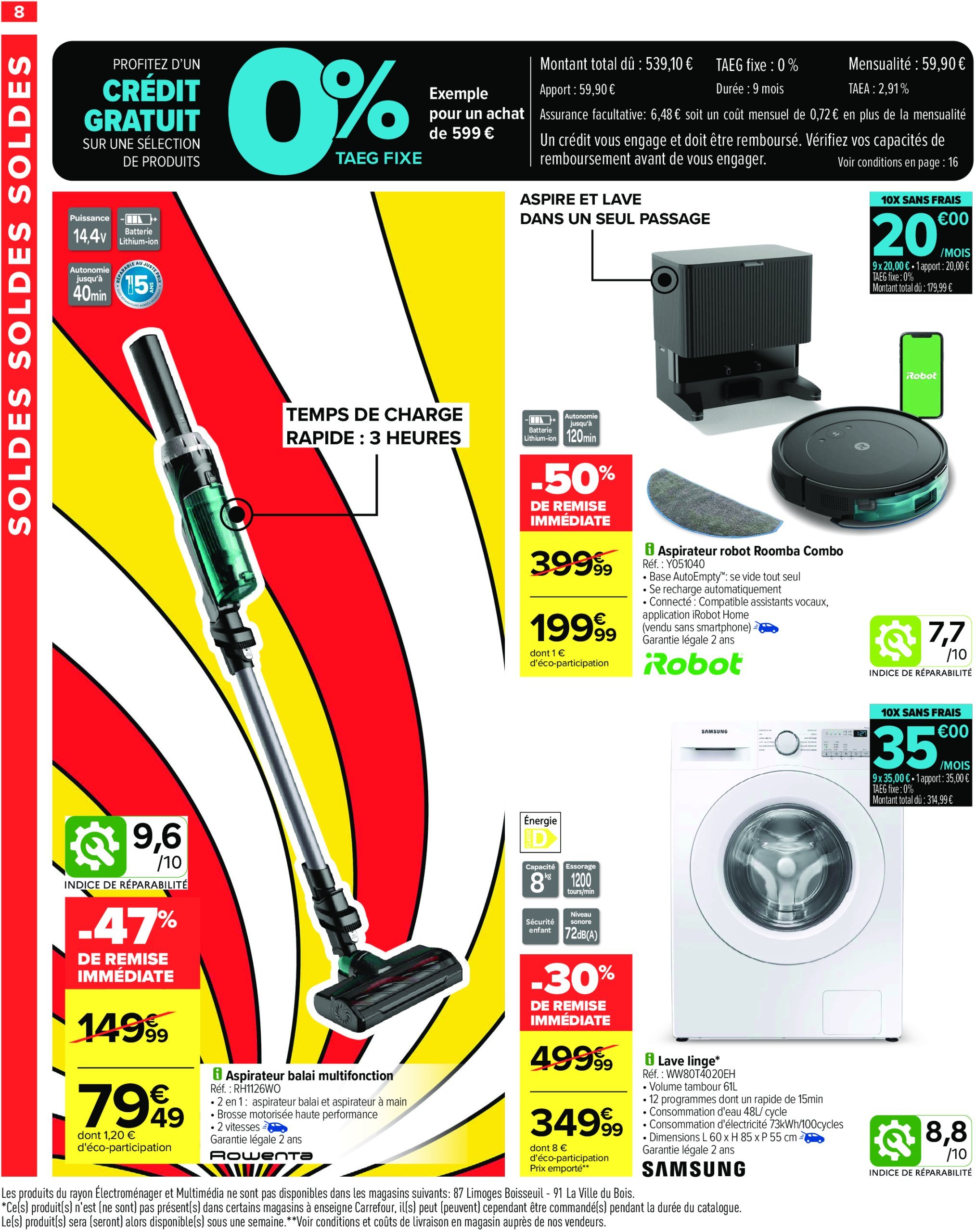 carrefour - Catalogue Carrefour - Soldes valable dès 08/01 - 29/01 - page: 10