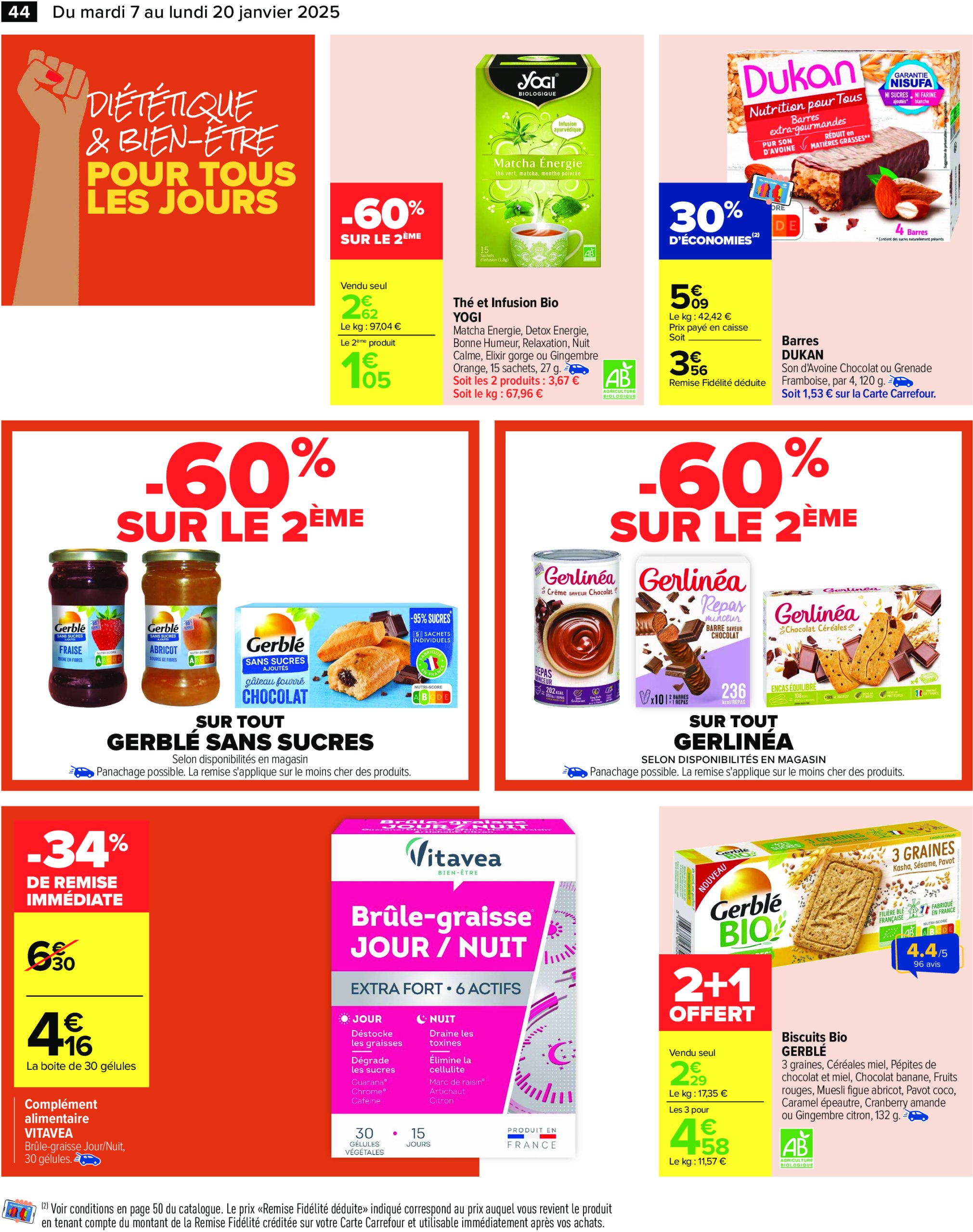 carrefour - Catalogue Carrefour valable dès 07/01 - 20/01 - page: 46