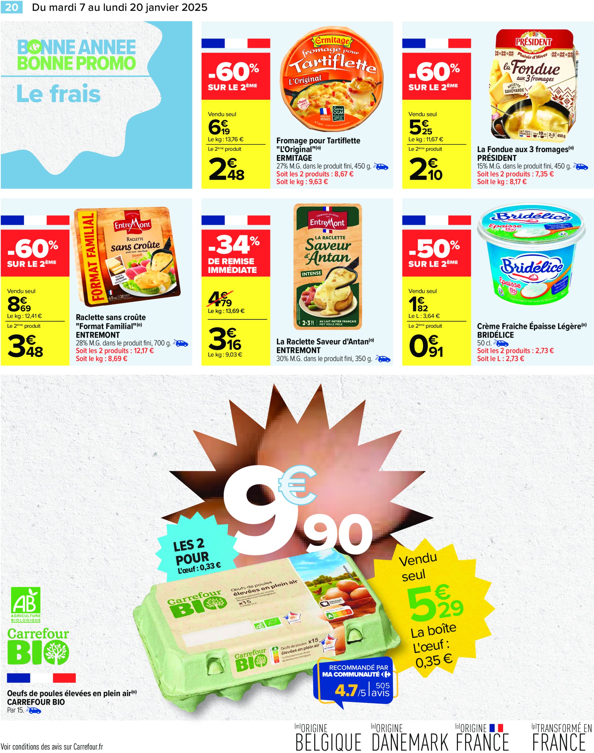 carrefour - Catalogue Carrefour valable dès 07/01 - 20/01 - page: 22