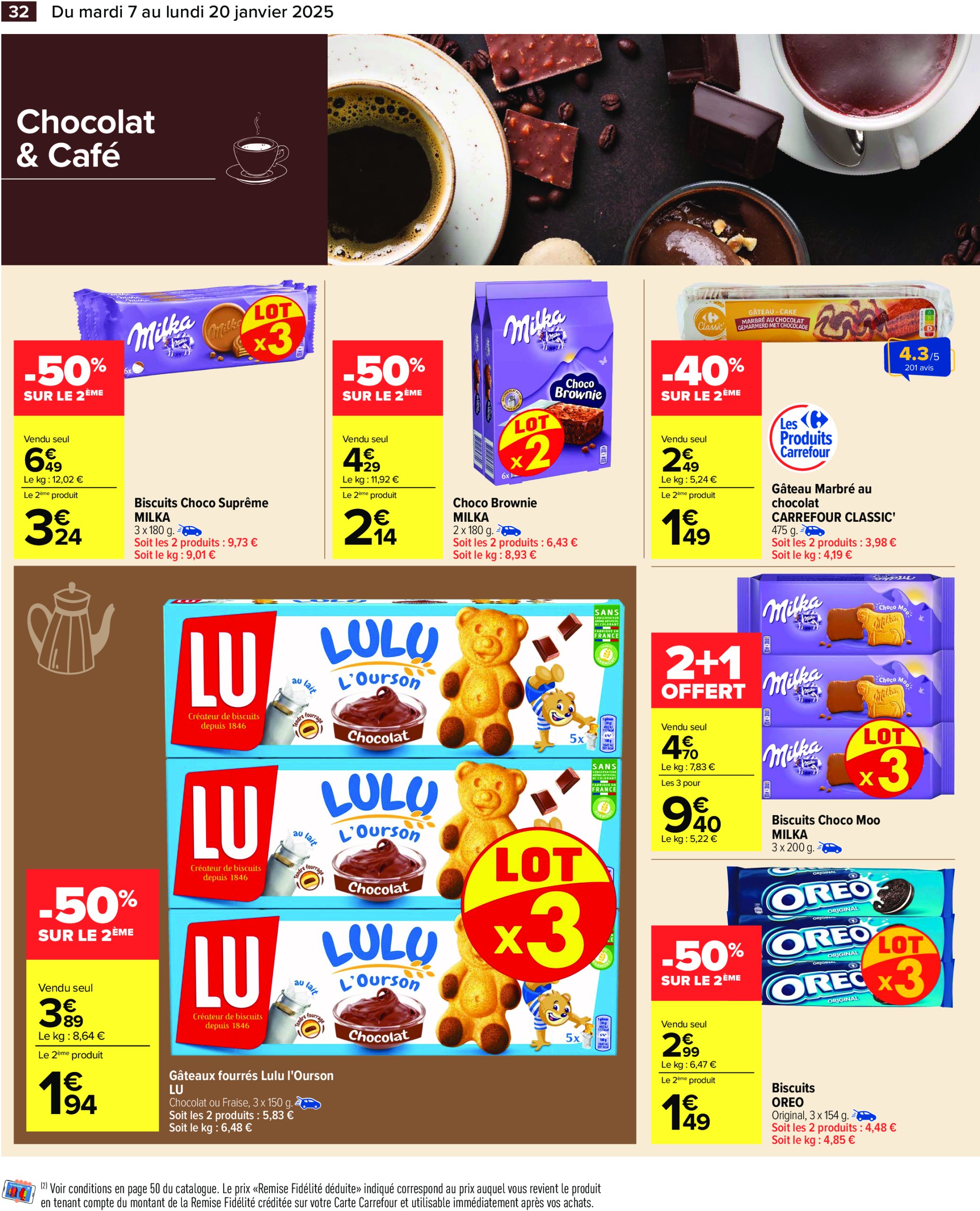 carrefour - Catalogue Carrefour valable dès 07/01 - 20/01 - page: 34