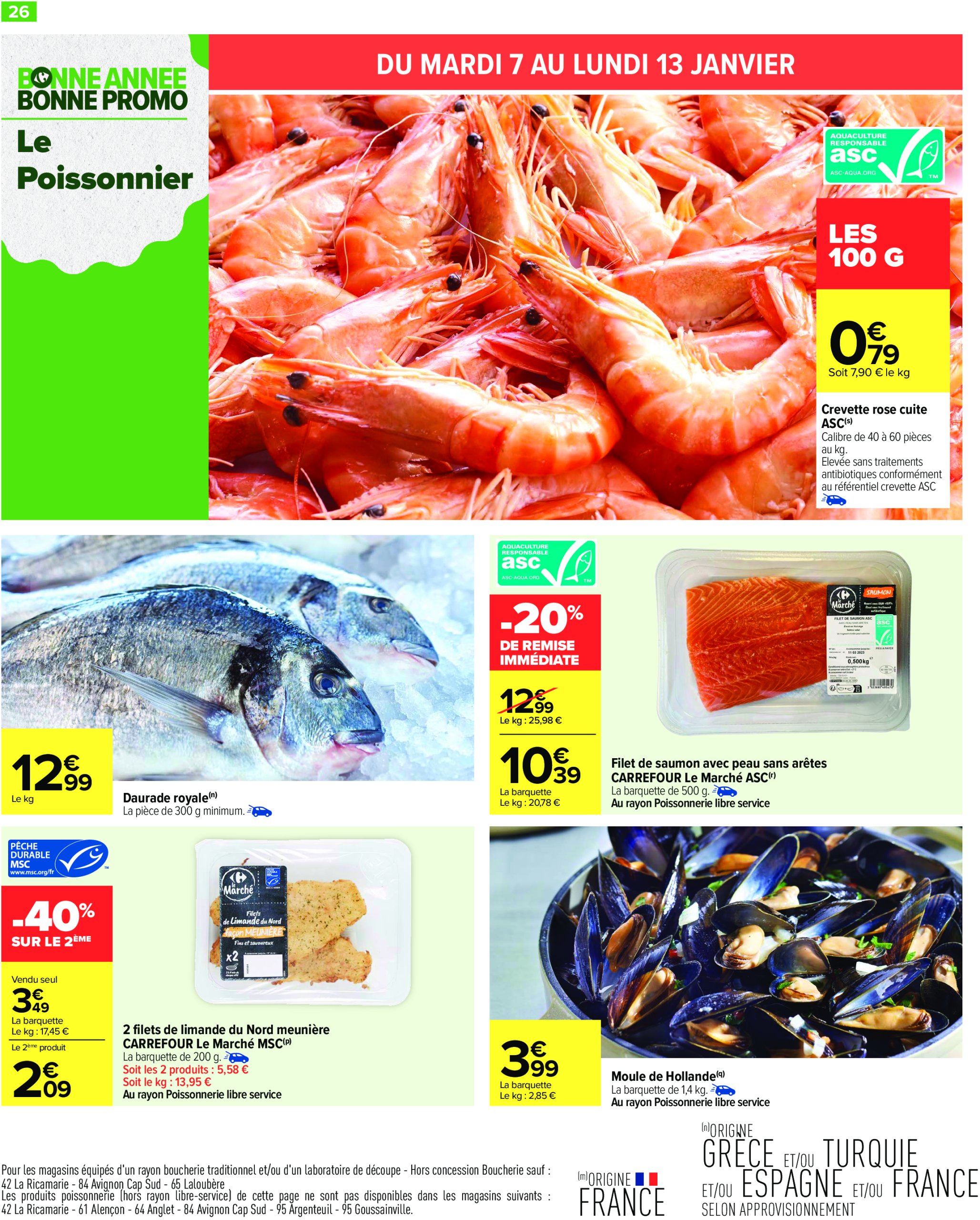 carrefour - Catalogue Carrefour valable dès 07/01 - 20/01 - page: 28