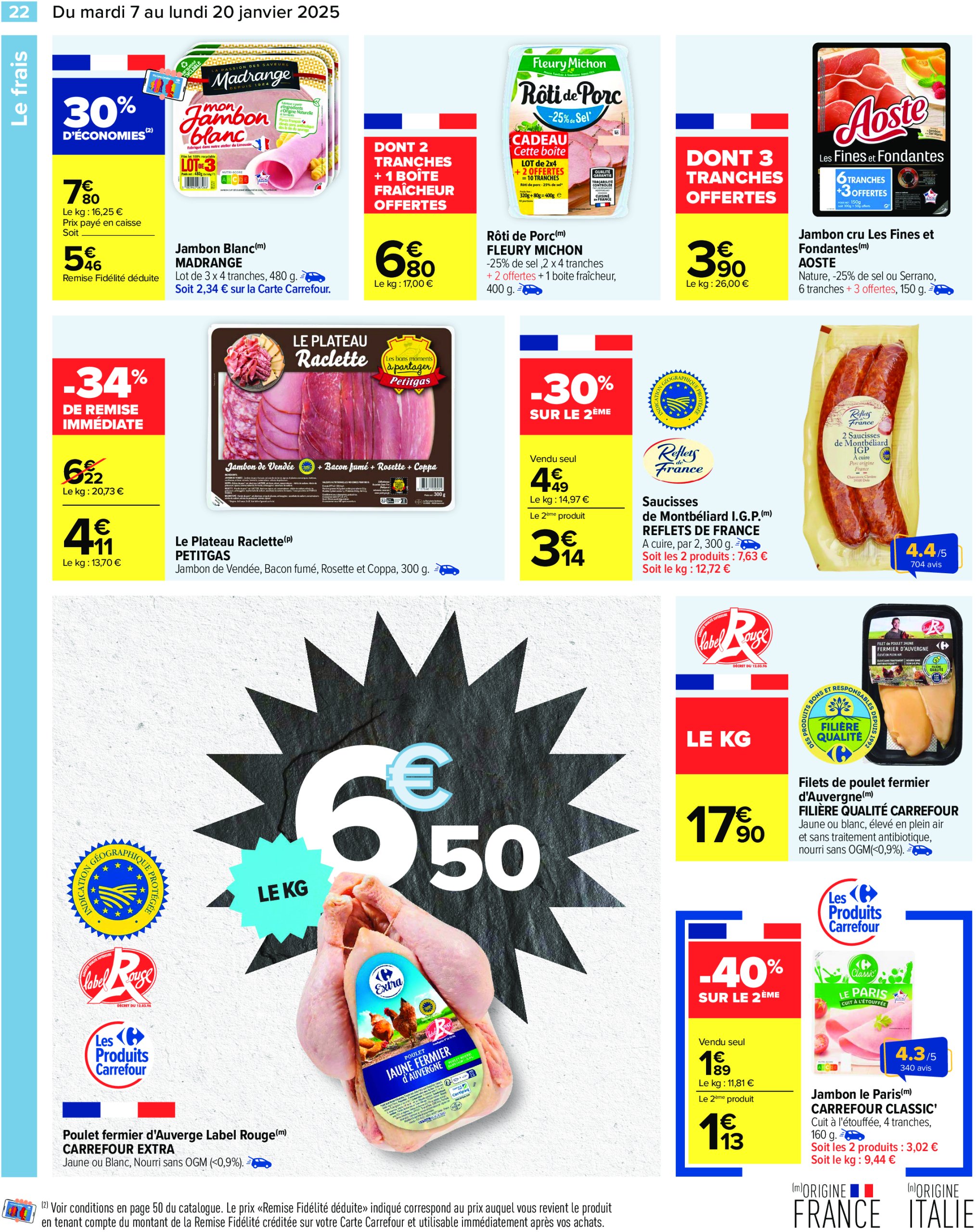 carrefour - Catalogue Carrefour valable dès 07/01 - 20/01 - page: 24