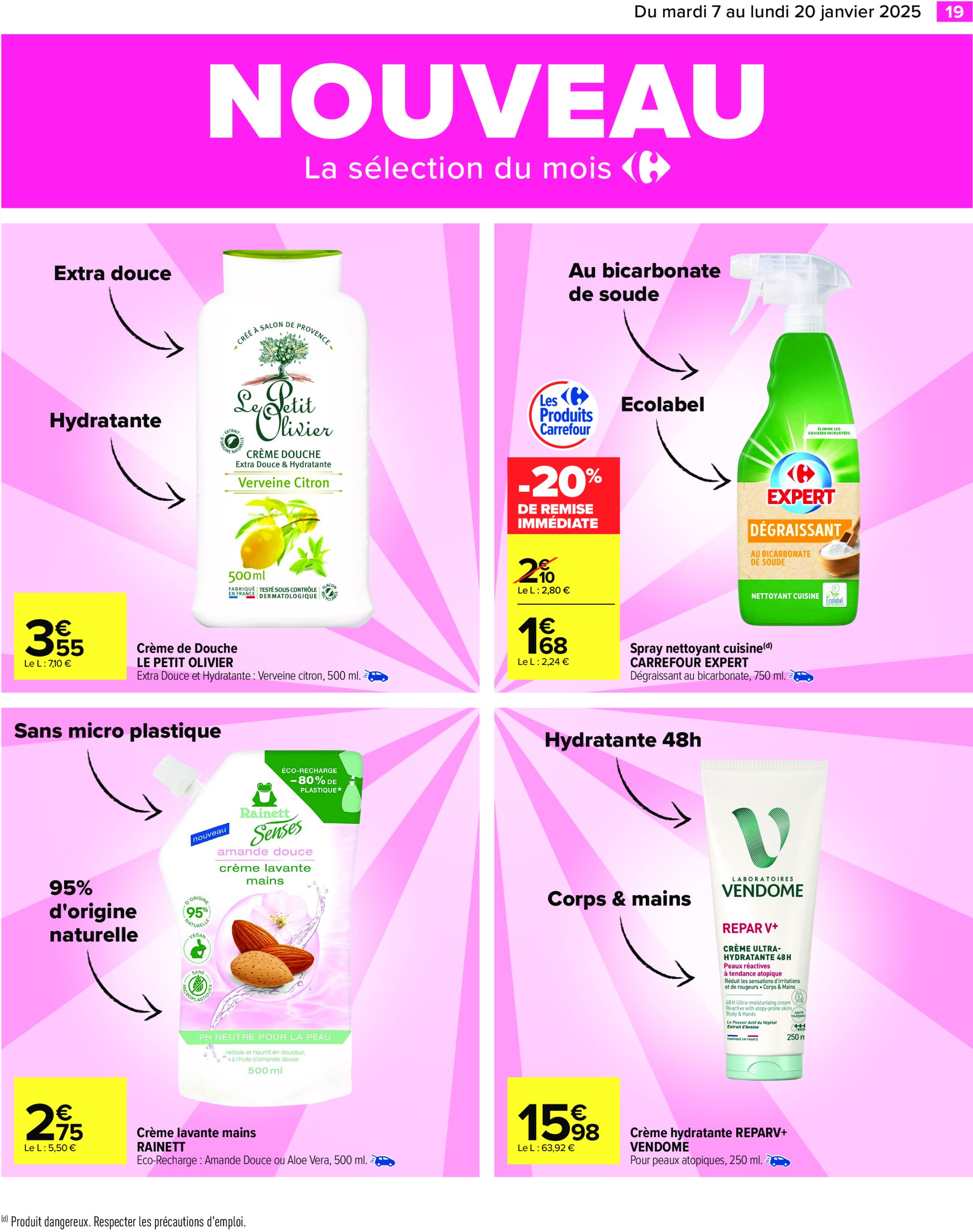 carrefour - Catalogue Carrefour valable dès 07/01 - 20/01 - page: 21