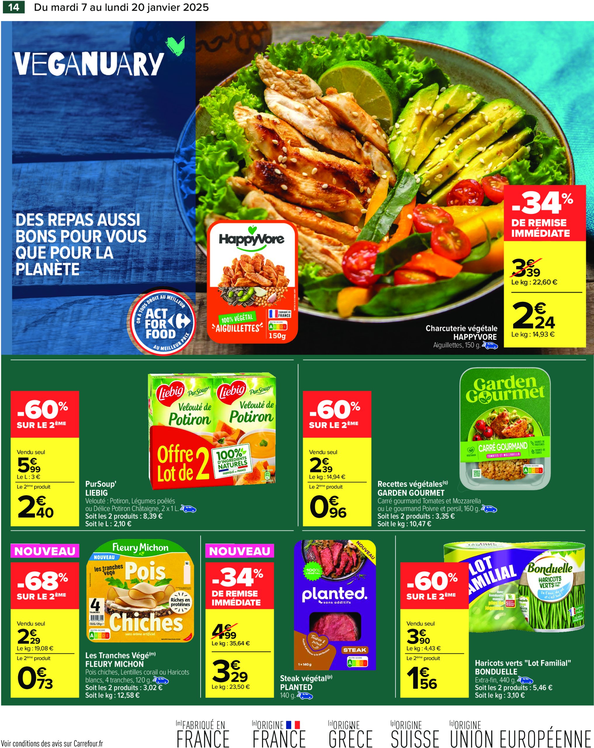 carrefour - Catalogue Carrefour valable dès 07/01 - 20/01 - page: 16