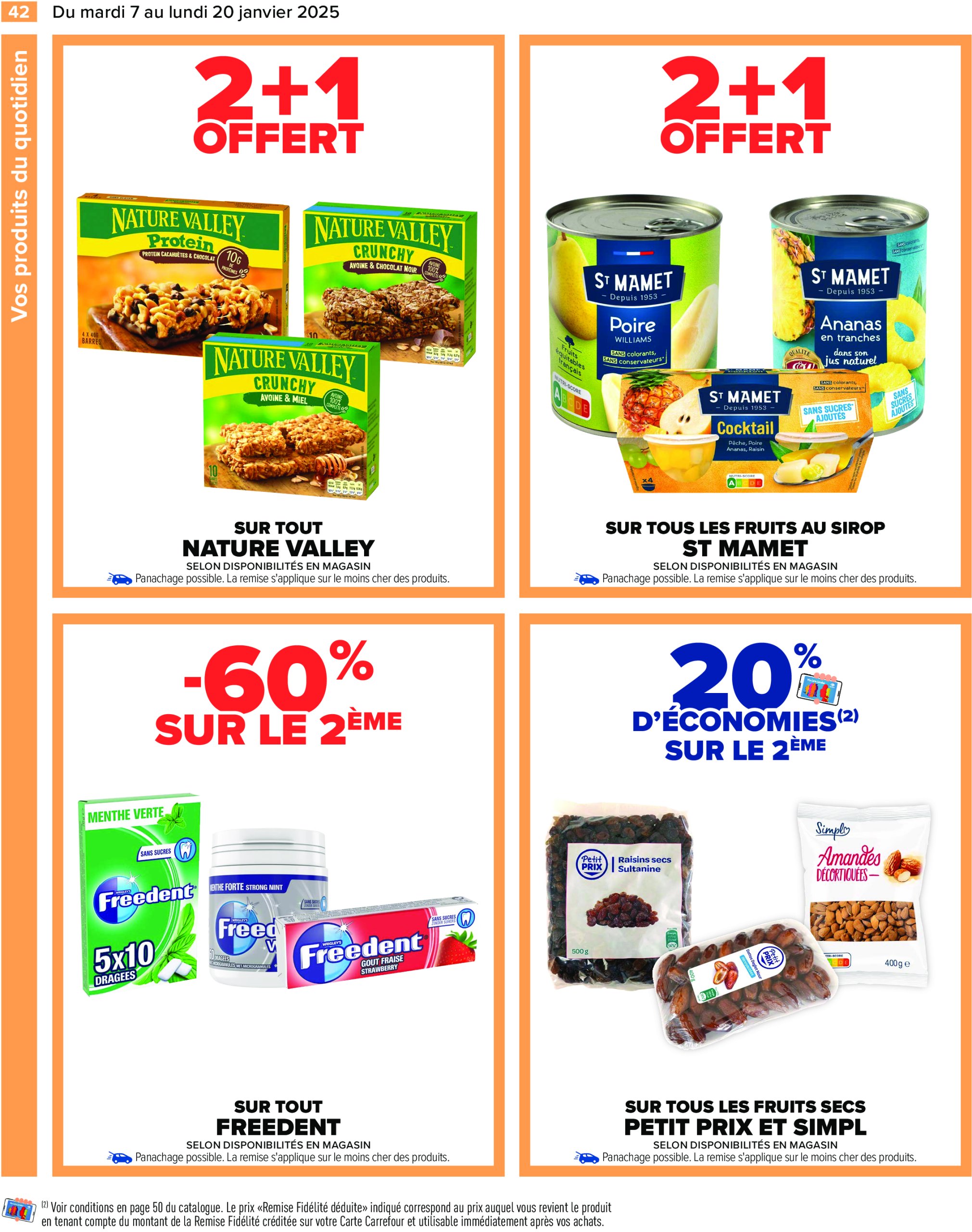 carrefour - Catalogue Carrefour valable dès 07/01 - 20/01 - page: 44