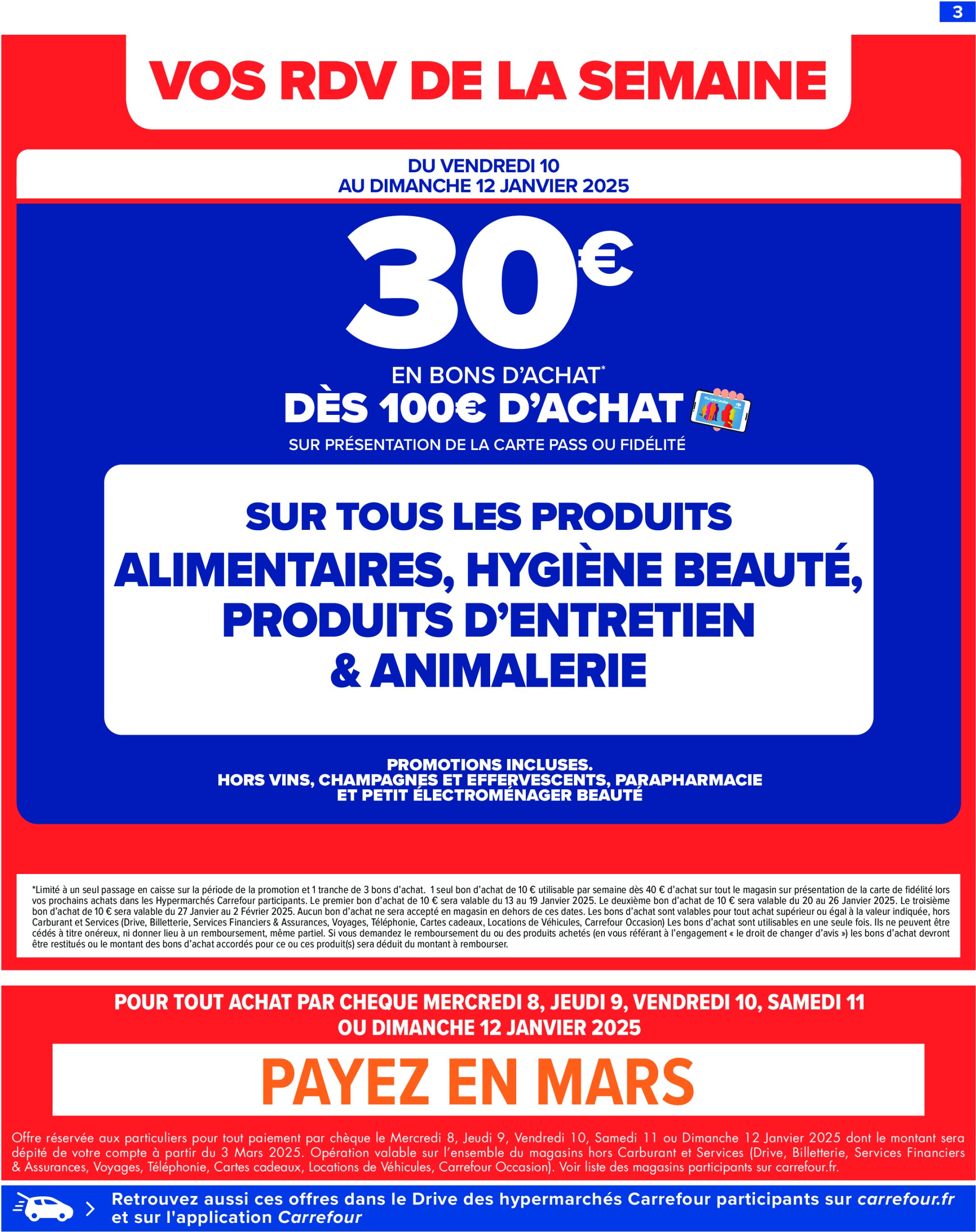 carrefour - Catalogue Carrefour valable dès 07/01 - 20/01 - page: 5